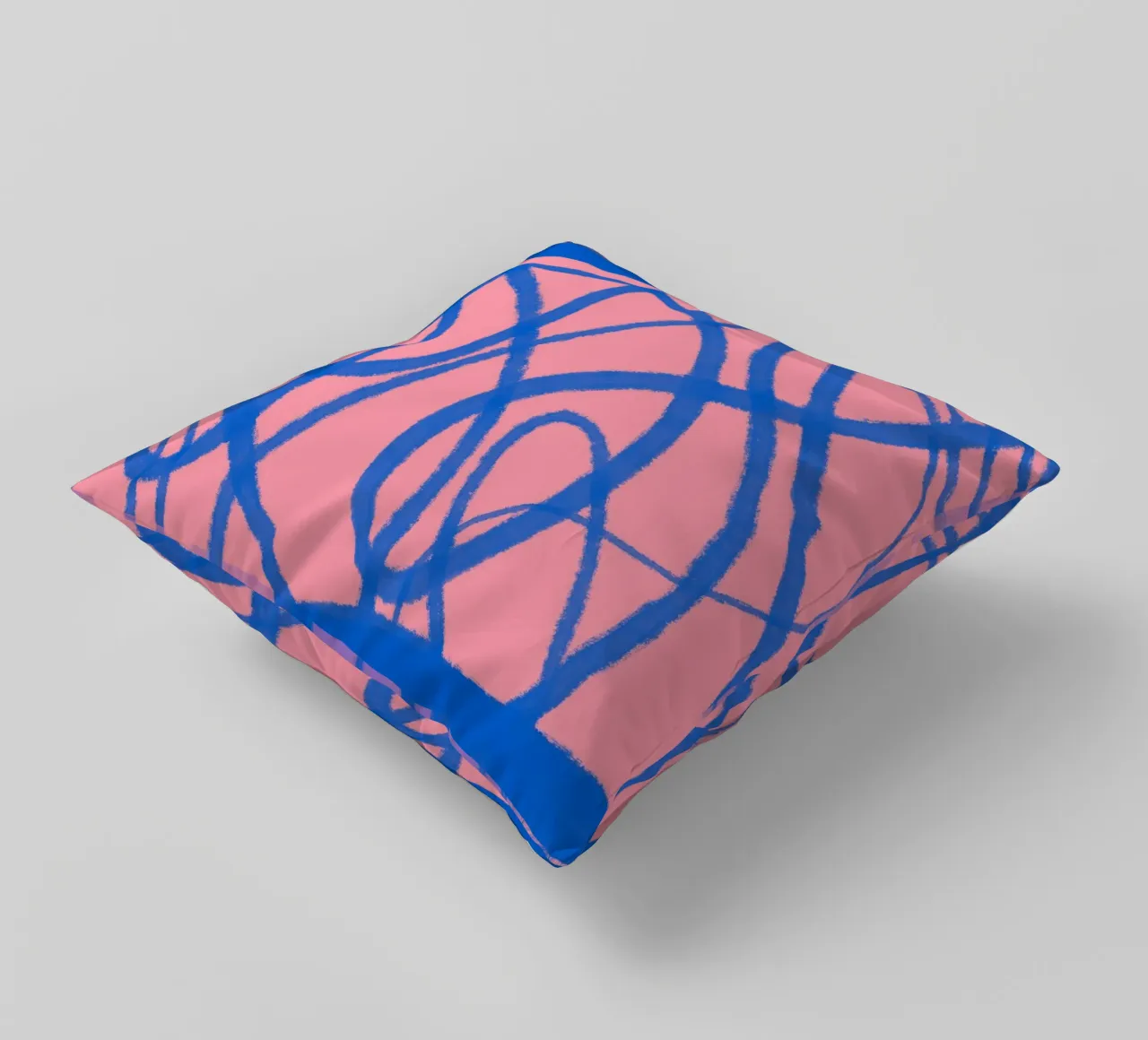 Blue Swirls cuscino da treechild