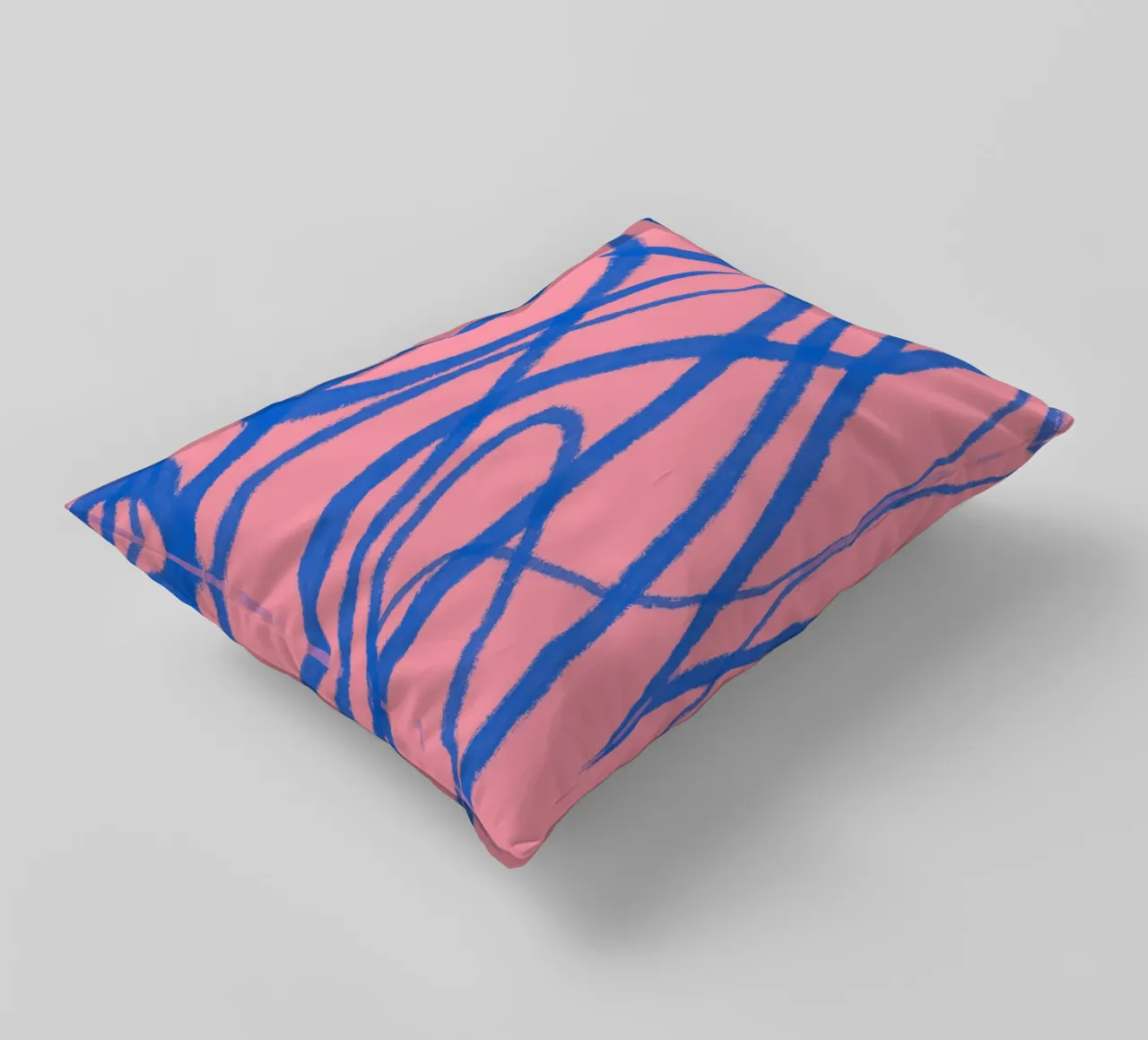 Blue Swirls cuscino da treechild
