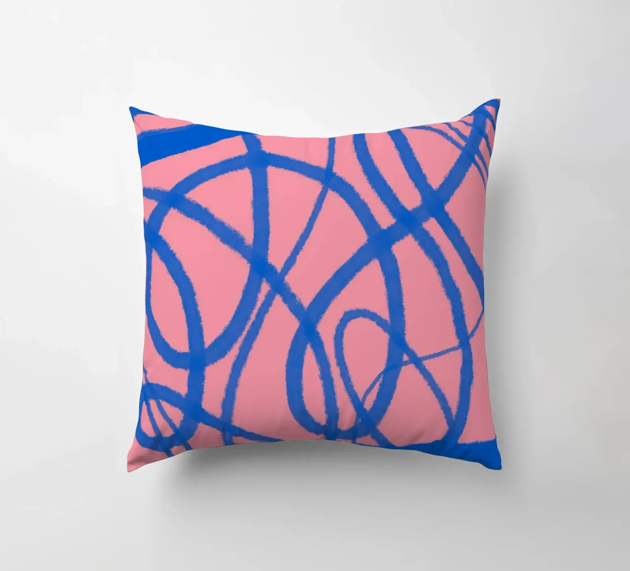 Blue Swirls cuscino da treechild