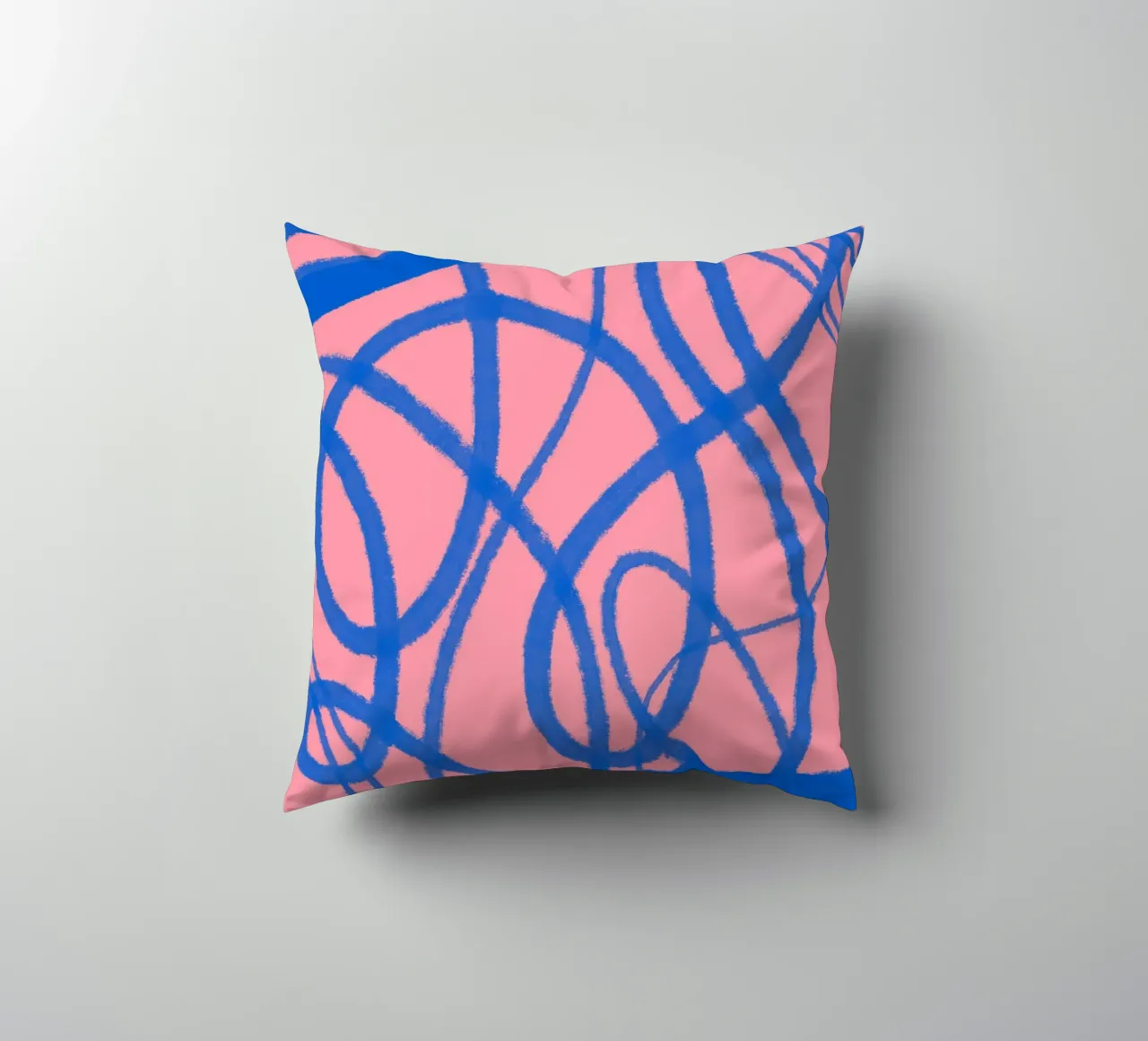 Blue Swirls cuscino da treechild
