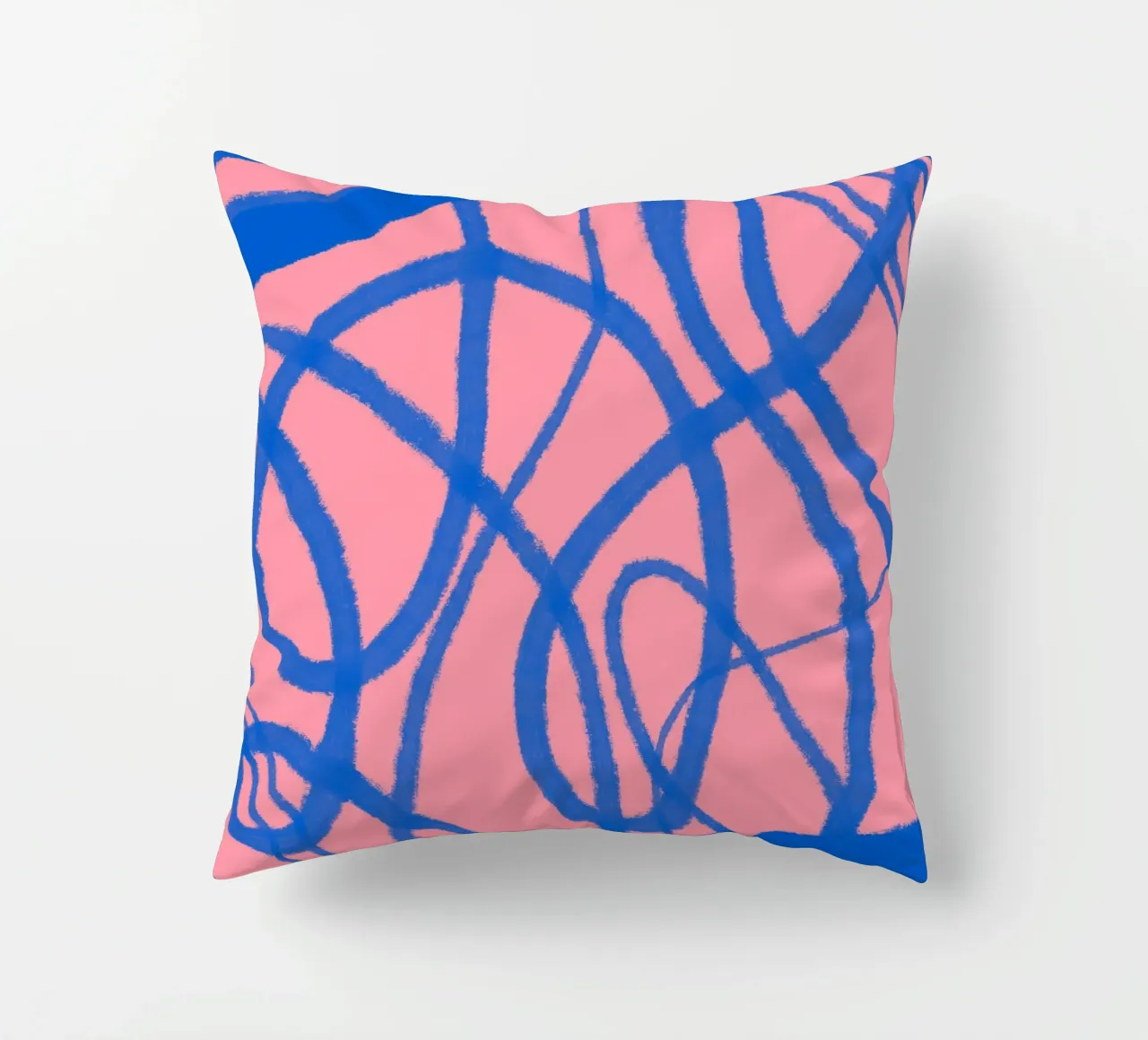 Blue Swirls cuscino da treechild