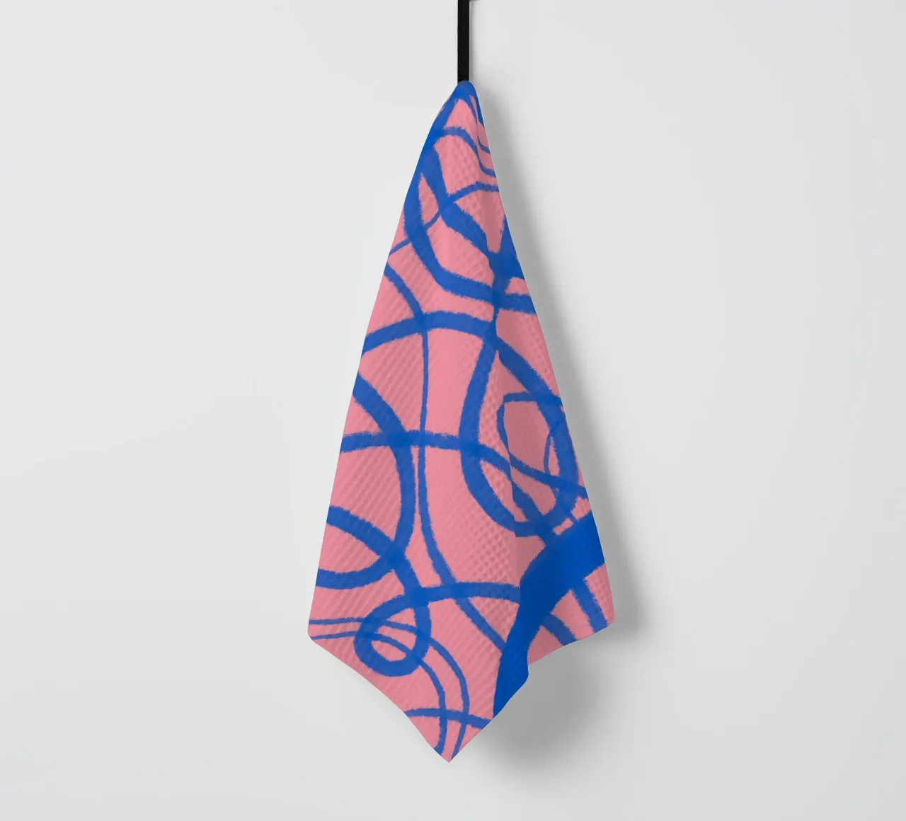 Blue Swirls canovaccio da cucina da treechild