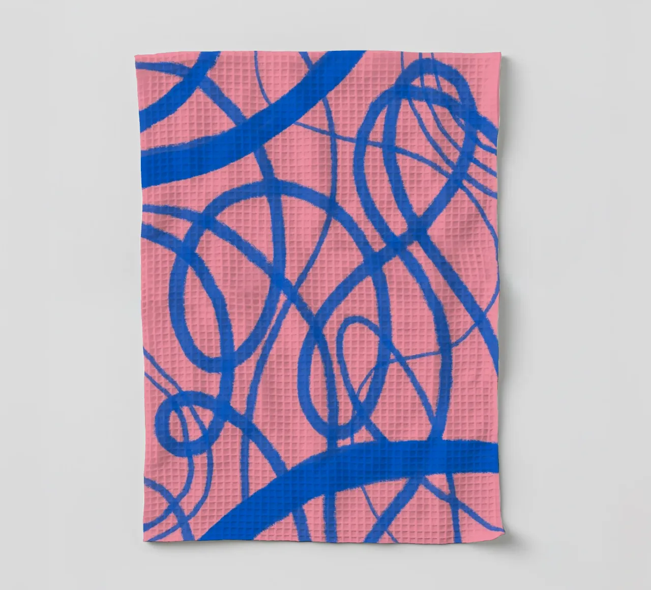 Blue Swirls canovaccio da cucina da treechild