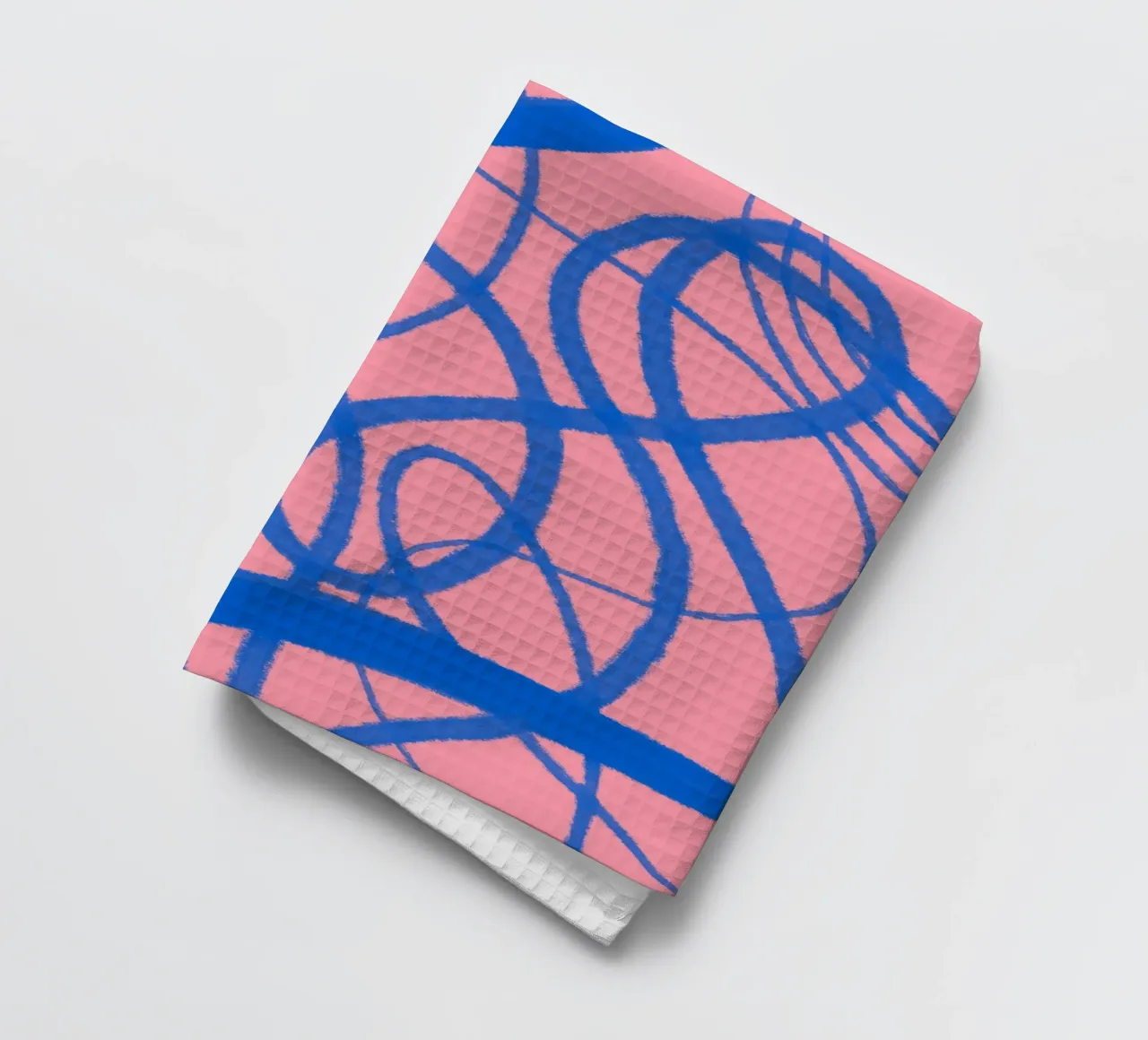 Blue Swirls canovaccio da cucina da treechild