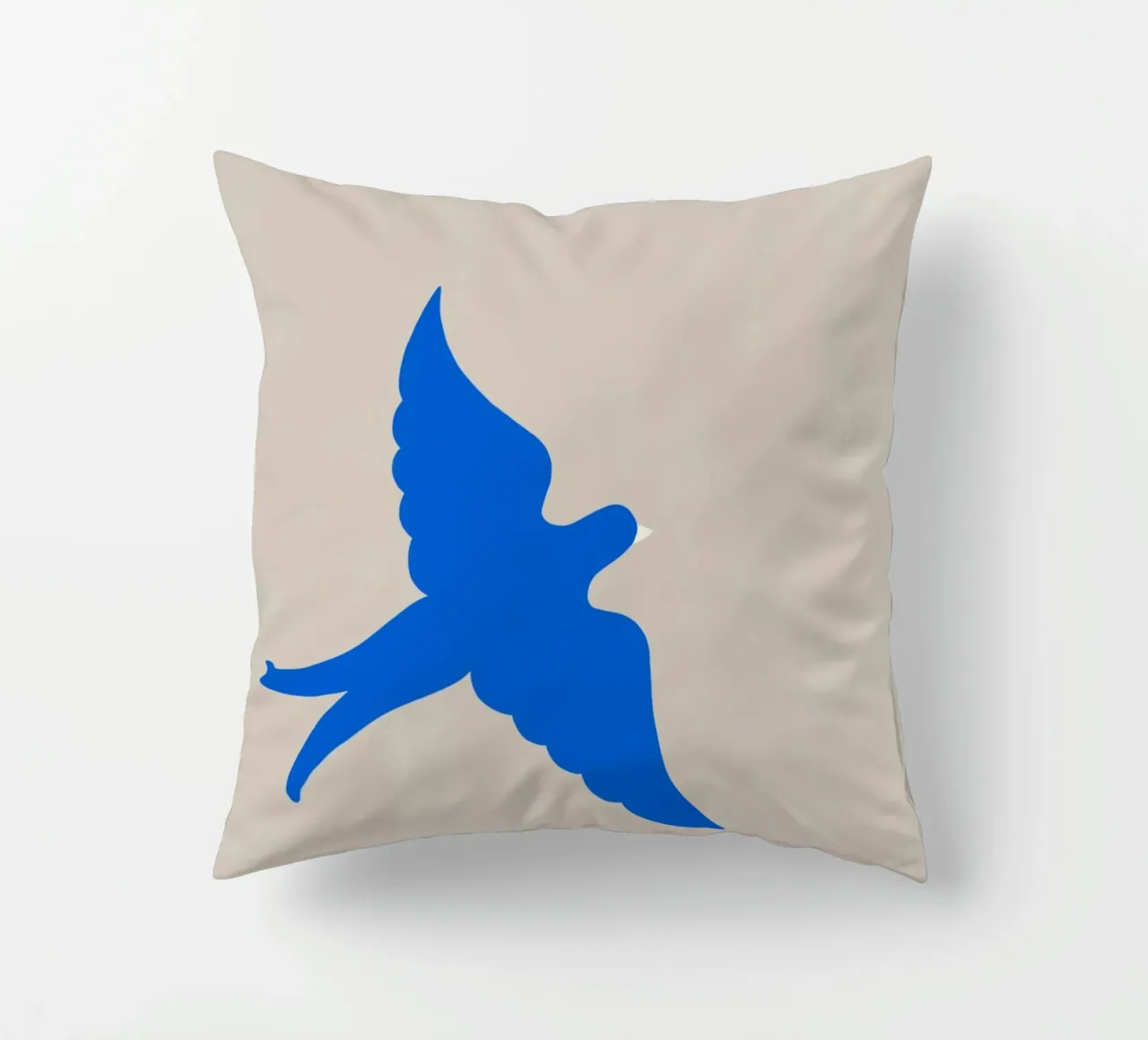 Blue Bird cuscino da treechild