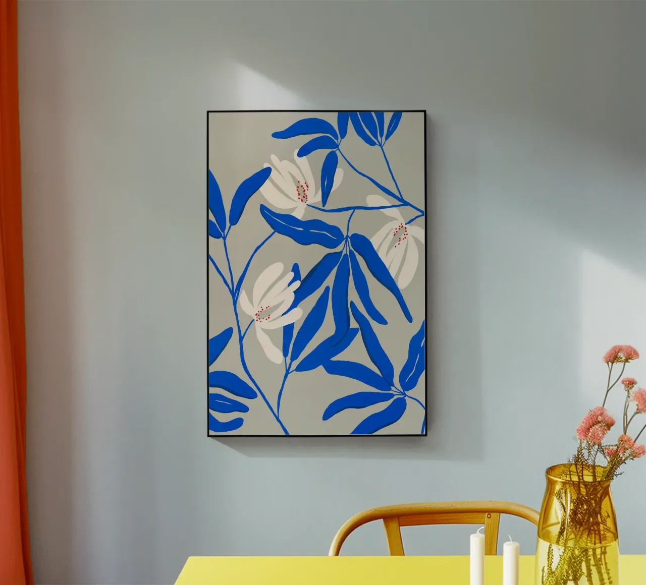 Bleu Et Blanc plexiglass da treechild
