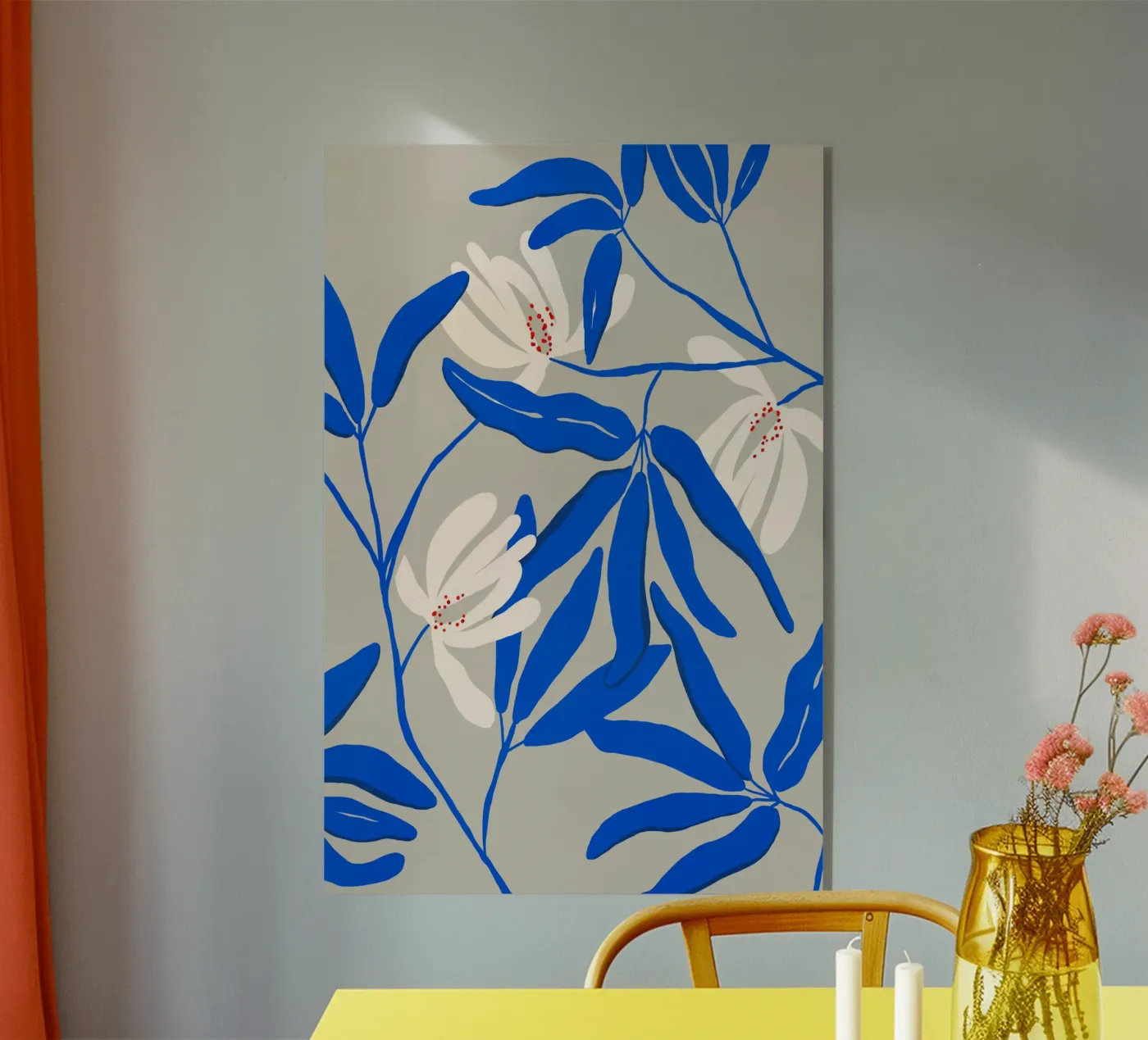 Bleu Et Blanc plexiglass da treechild