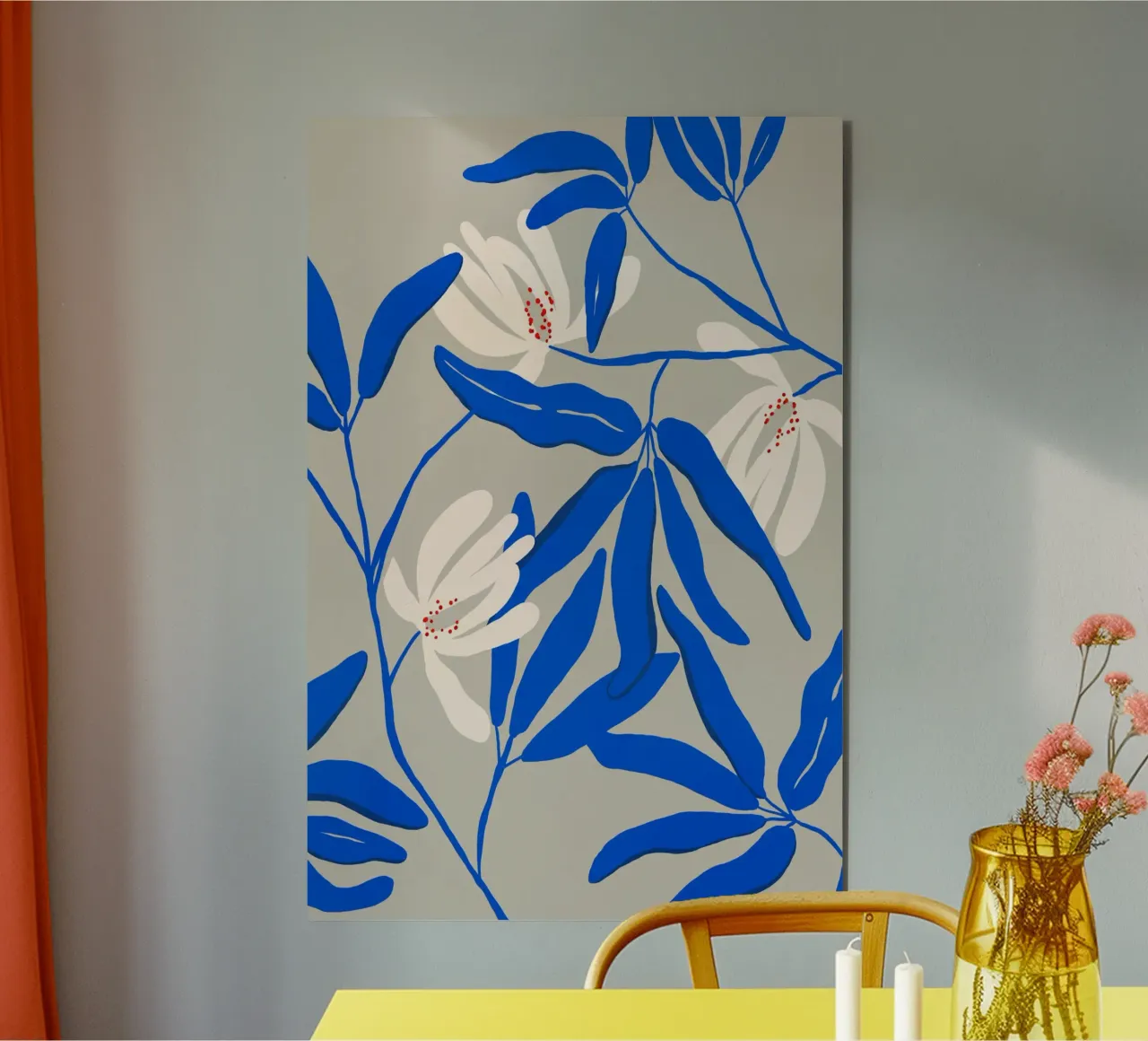 Bleu Et Blanc alluminio dibond da treechild