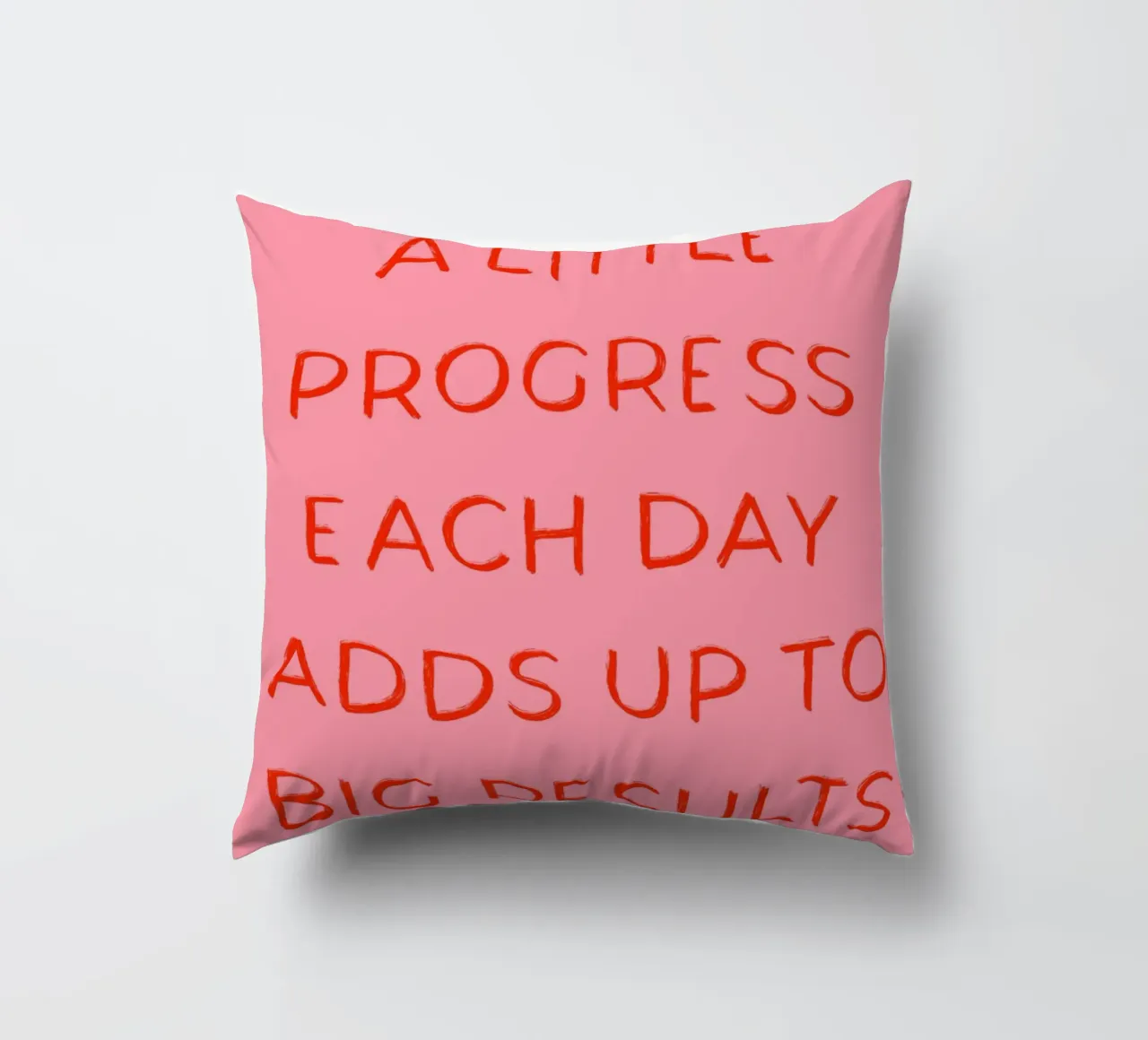 A Little Progress cuscino da treechild