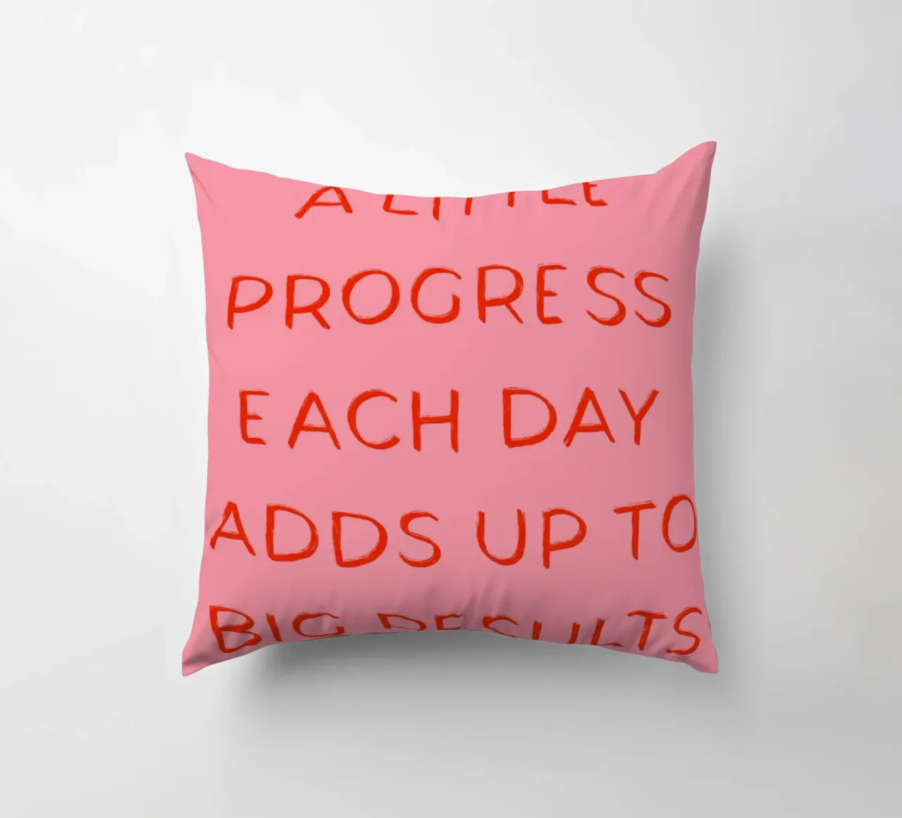 A Little Progress cuscino da treechild