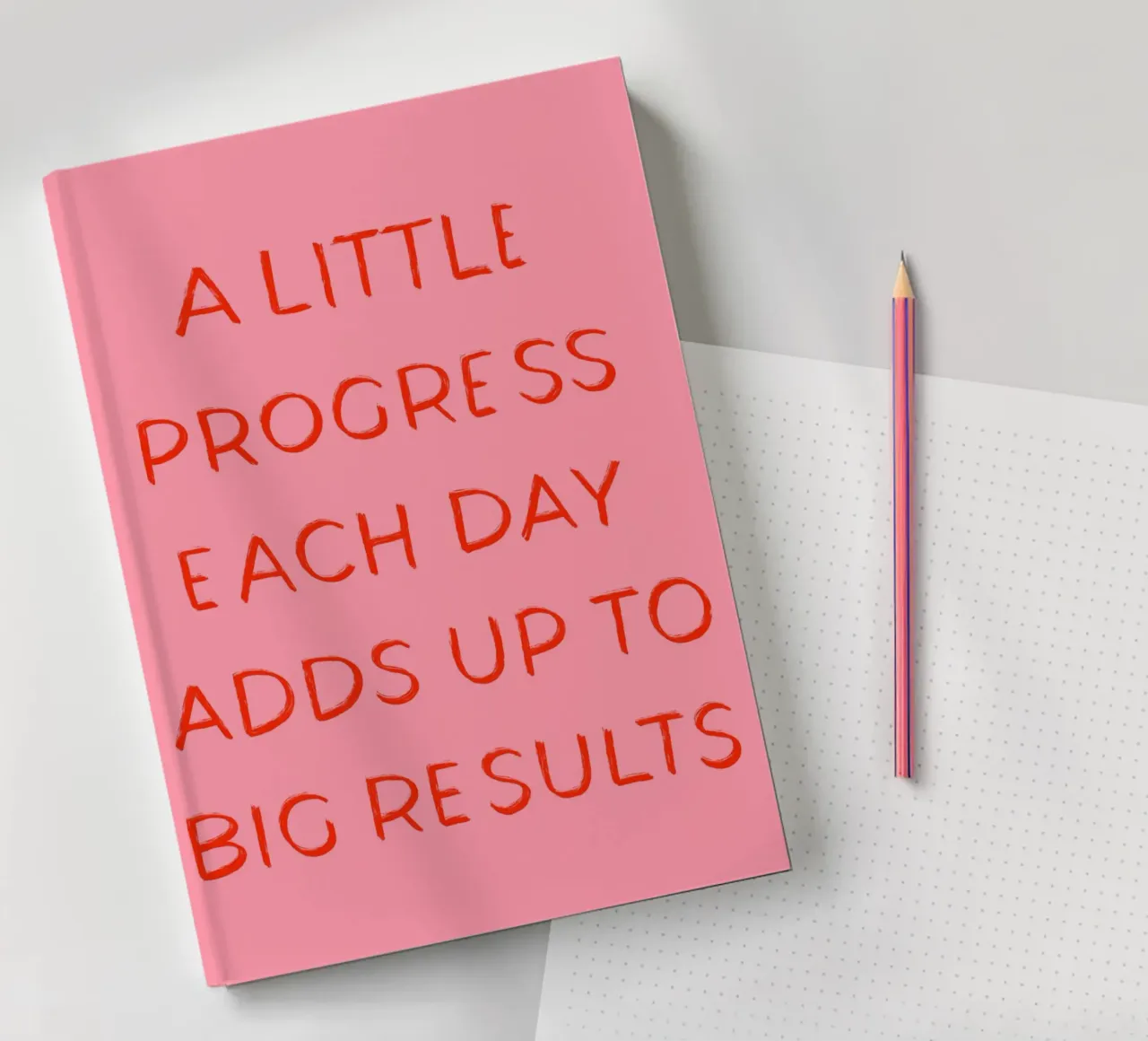 A Little Progress notebook by treechild