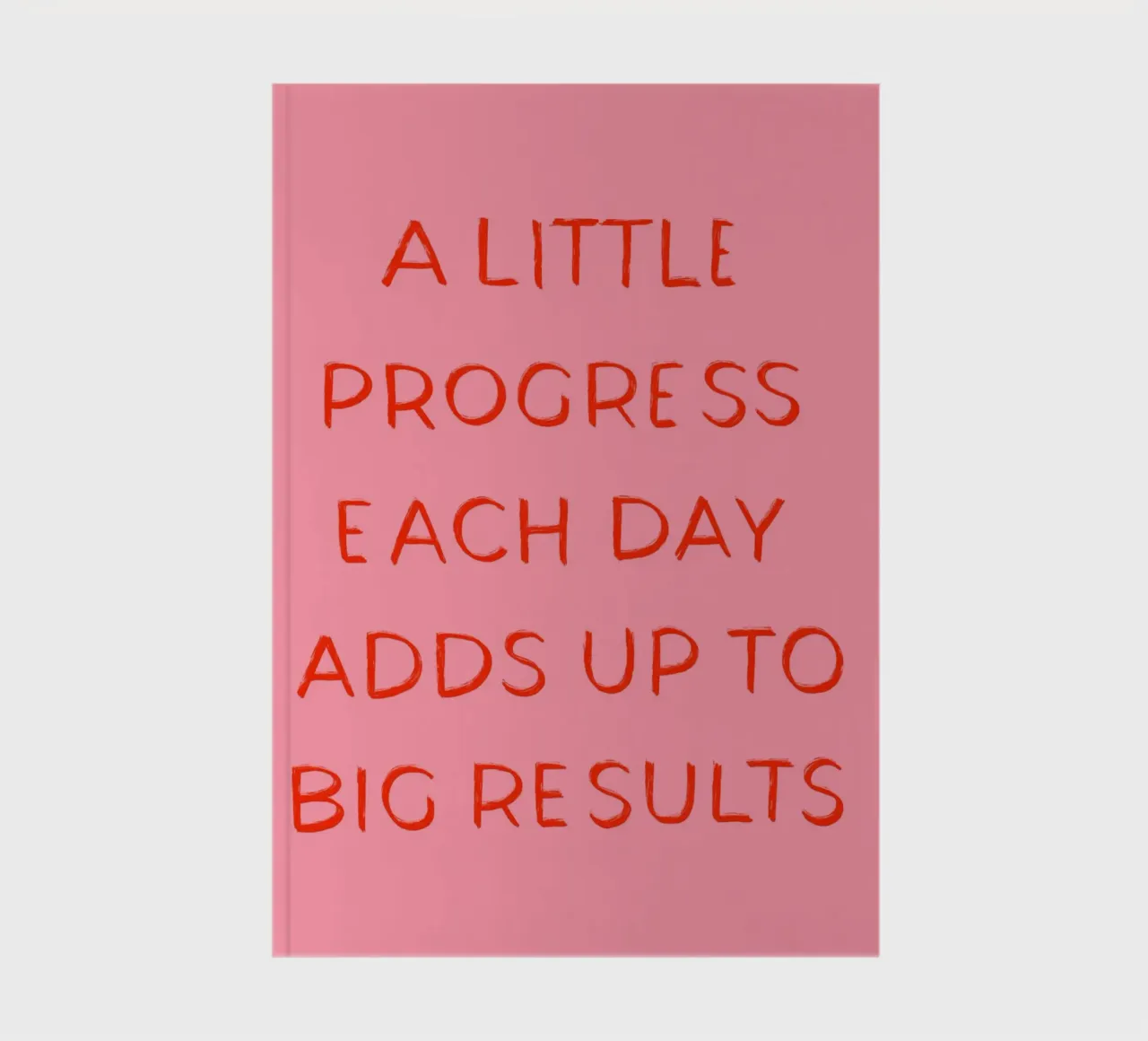 A Little Progress notebook by treechild