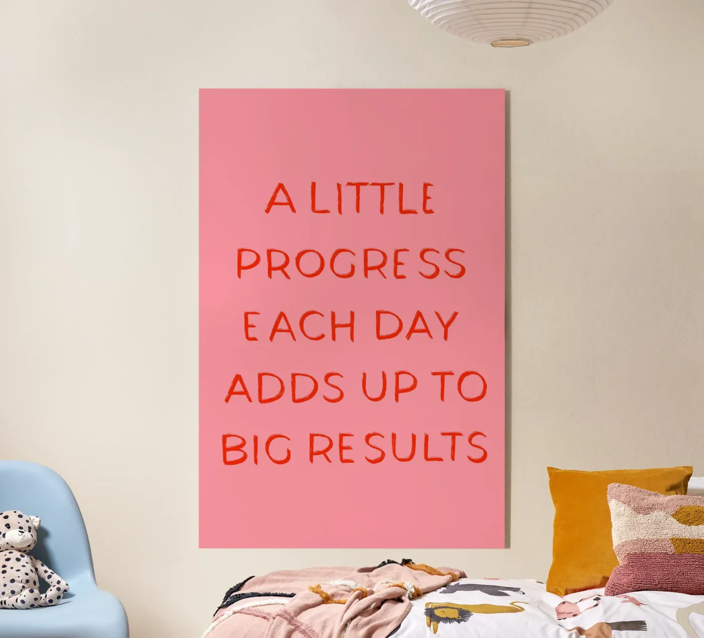 A Little Progress acryl van treechild