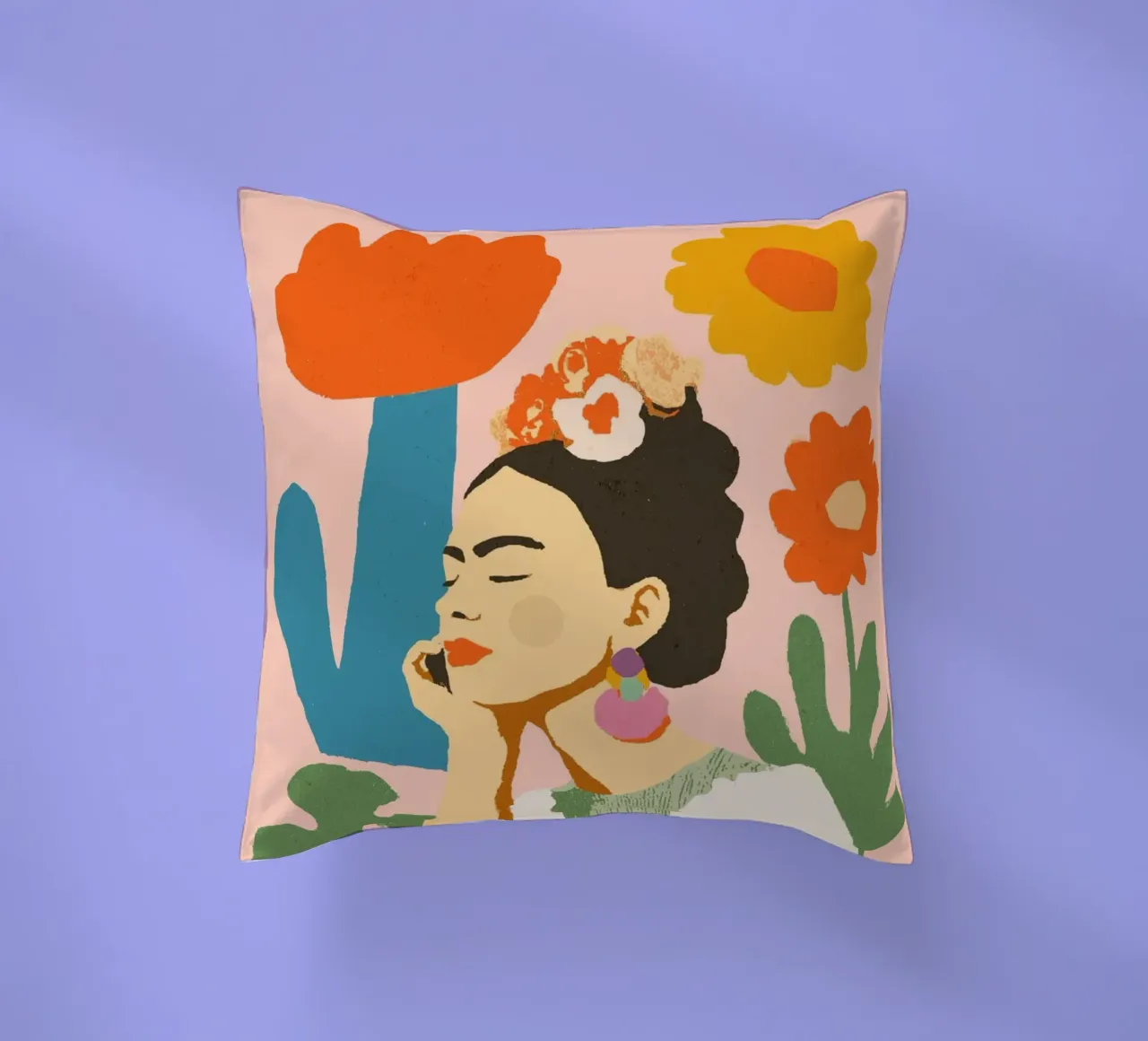 Frida Primavera No 02 cuscino da treechild