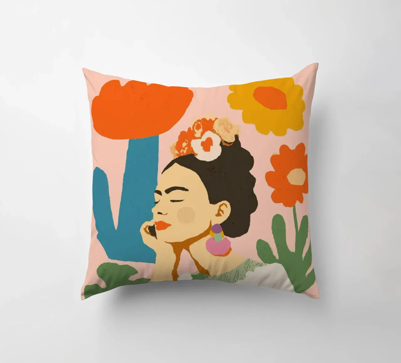 Frida Primavera No 02 cuscino da treechild