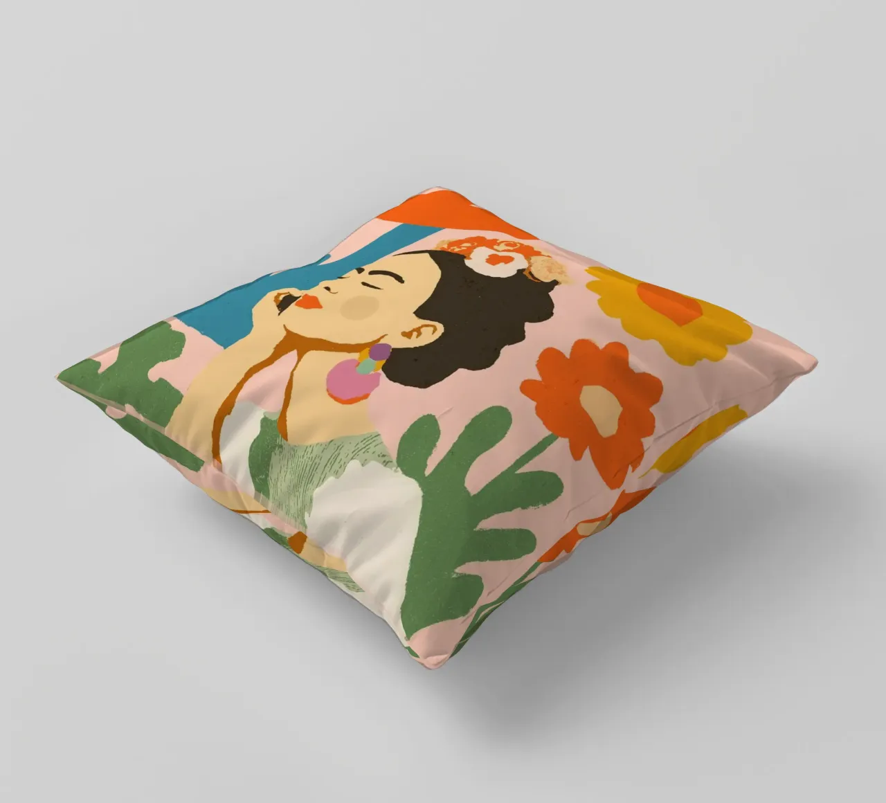 Frida Primavera No 02 cuscino da treechild