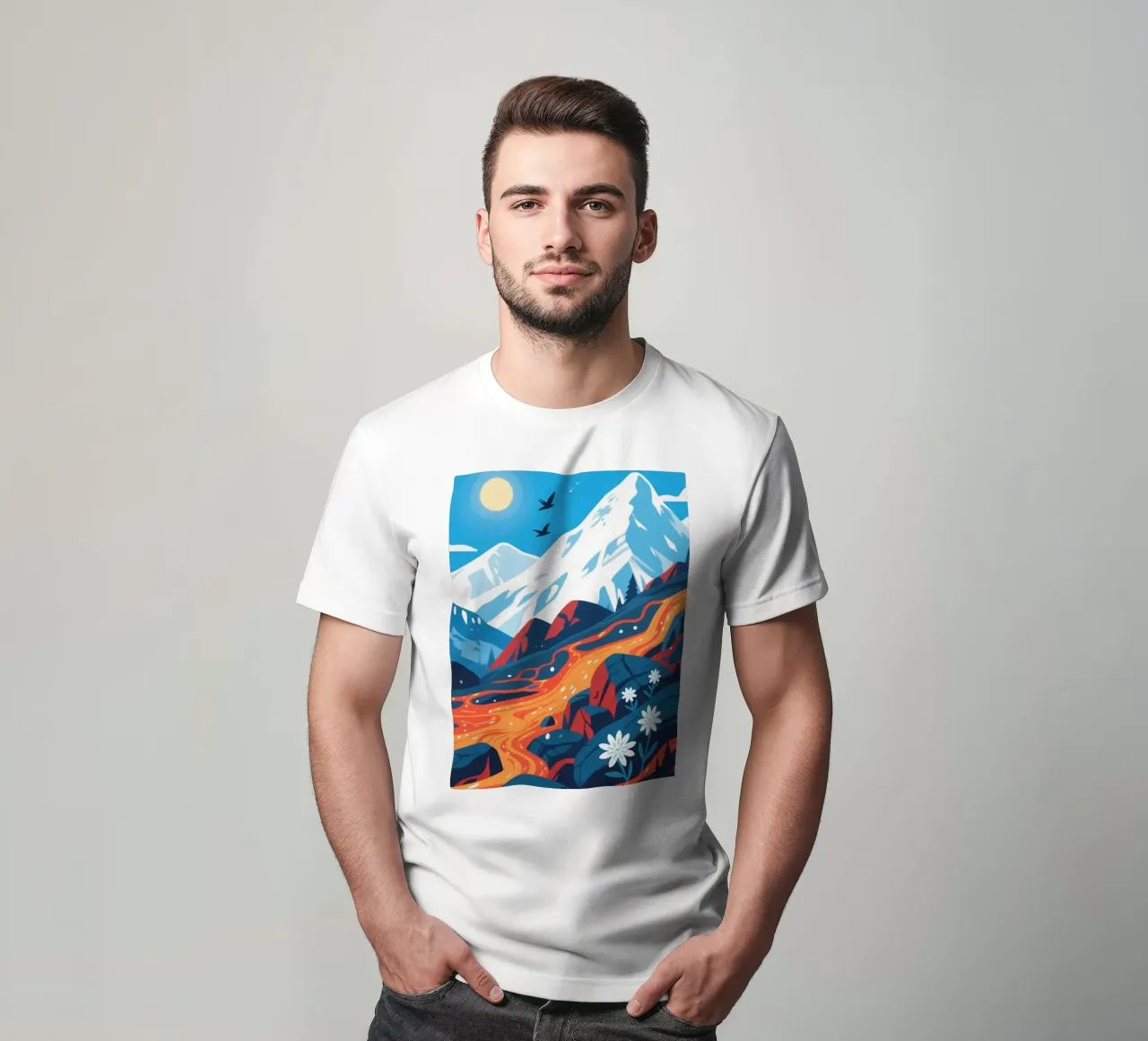 Vulcano t-shirt da knowledge