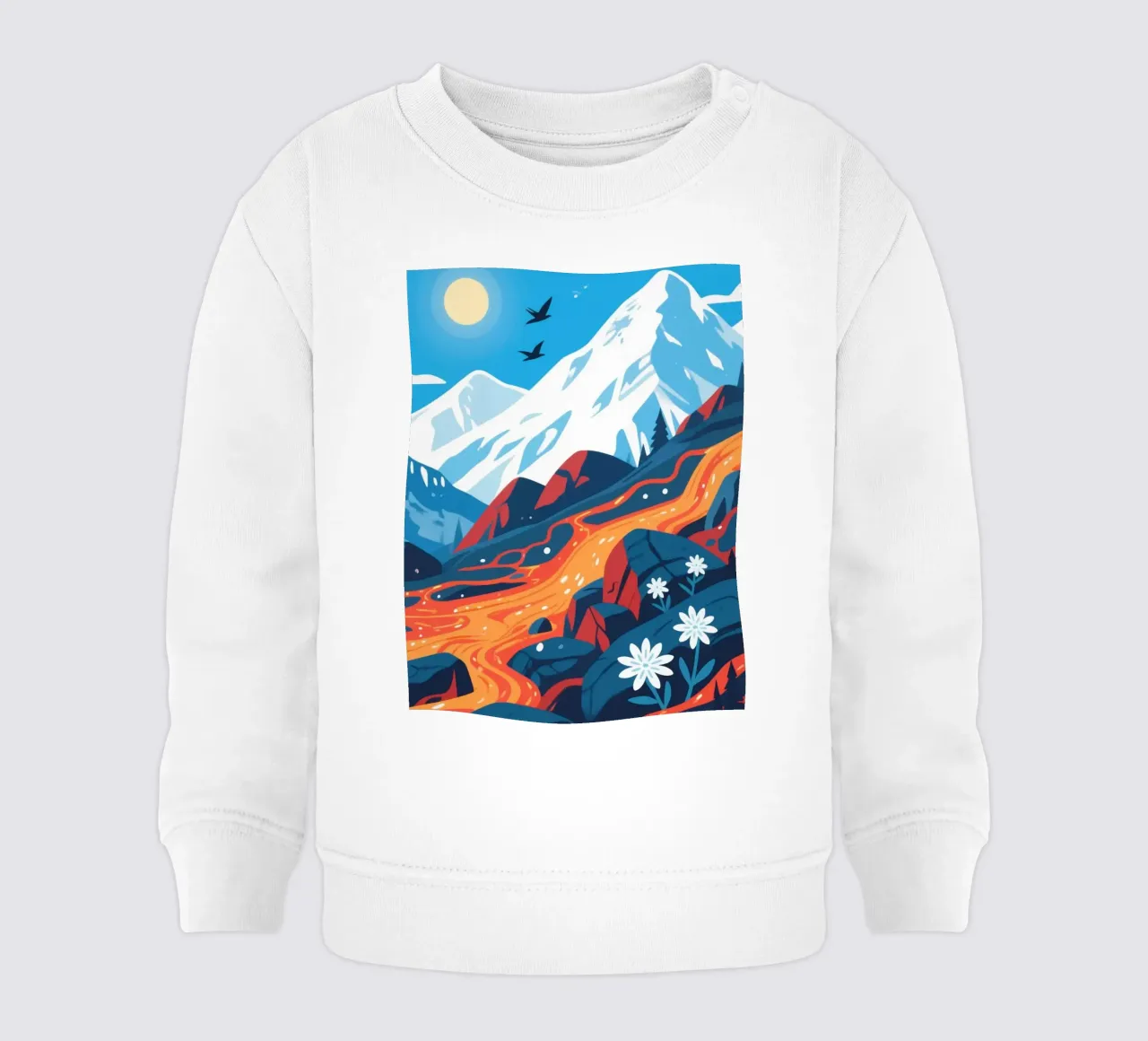 Vulcano felpa neonato da knowledge