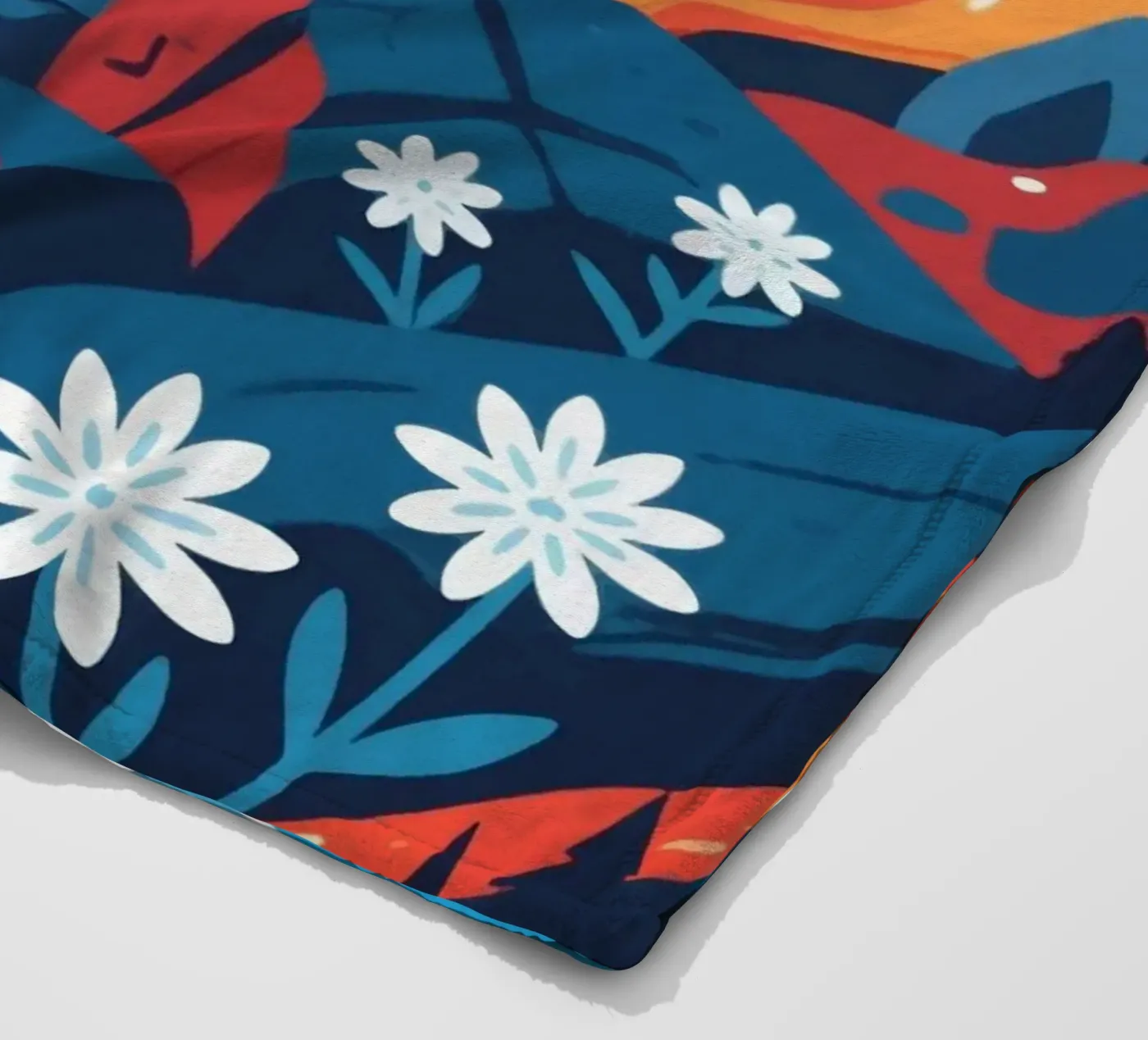 Volcano plaid polaire de knowledge