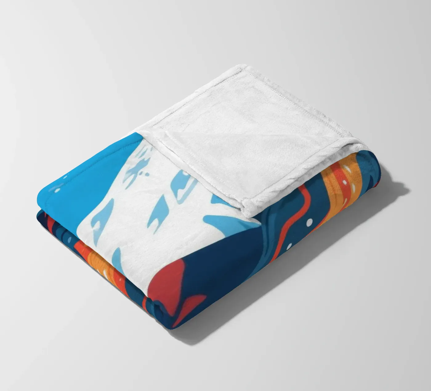 Volcano plaid polaire de knowledge