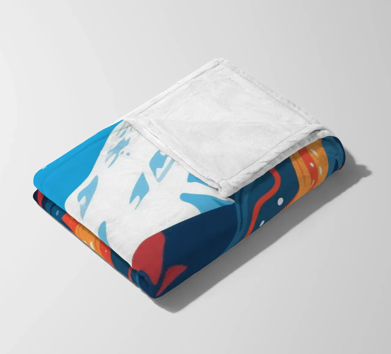 Vulkan Fleecedecke von knowledge