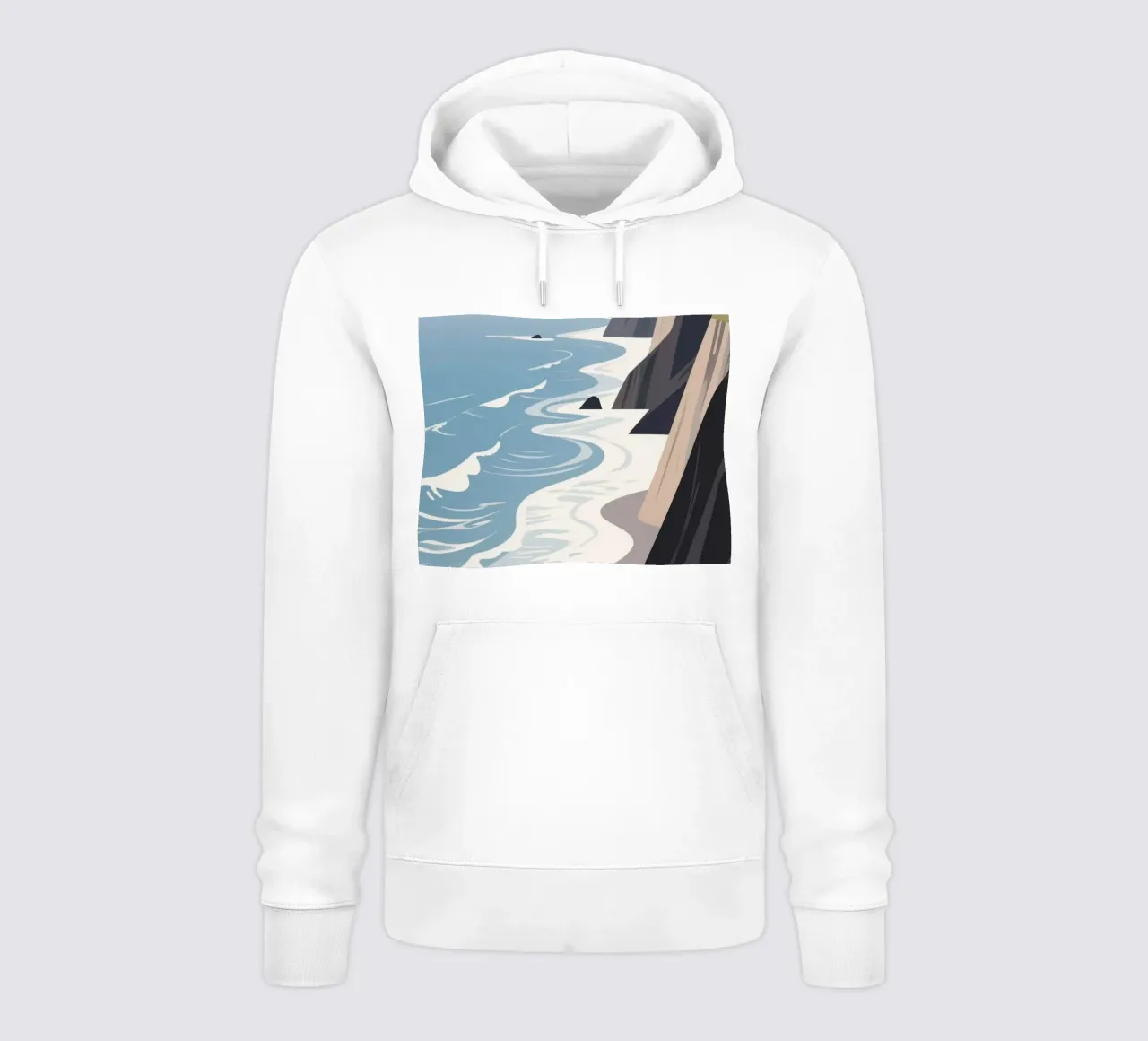 Ocean Clift felpa con cappuccio da knowledge