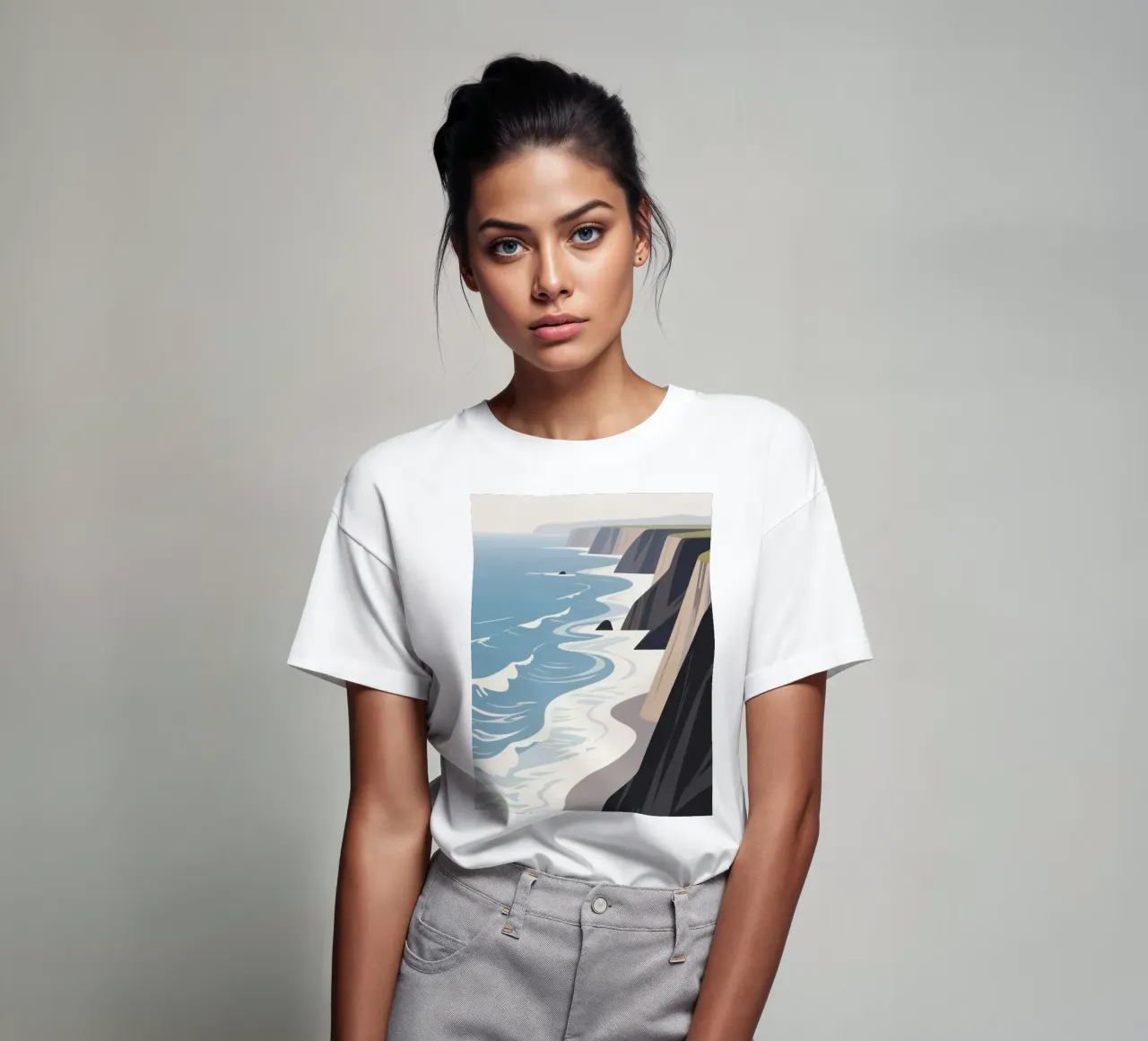 Ocean Clift t-shirt da knowledge