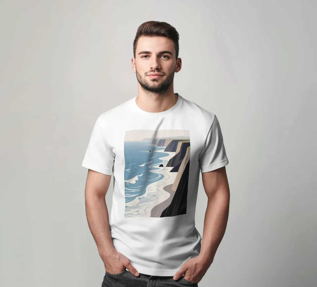 Ocean Clift t-shirt da knowledge