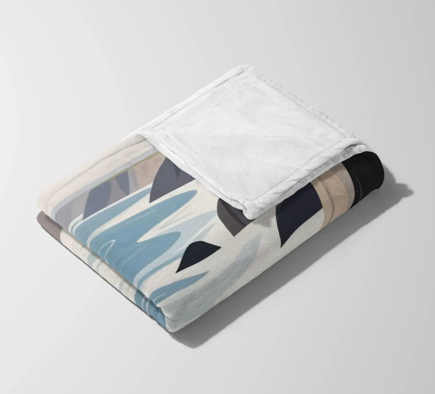 Ocean Clift Fleecedecke von knowledge