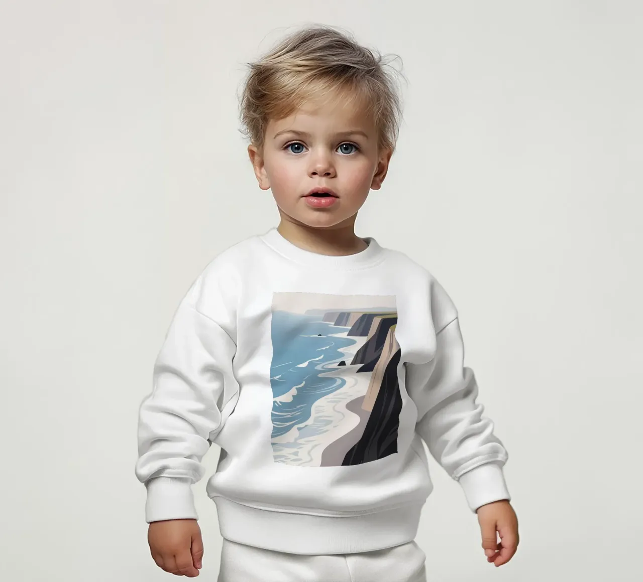 Ocean Clift felpa neonato da knowledge