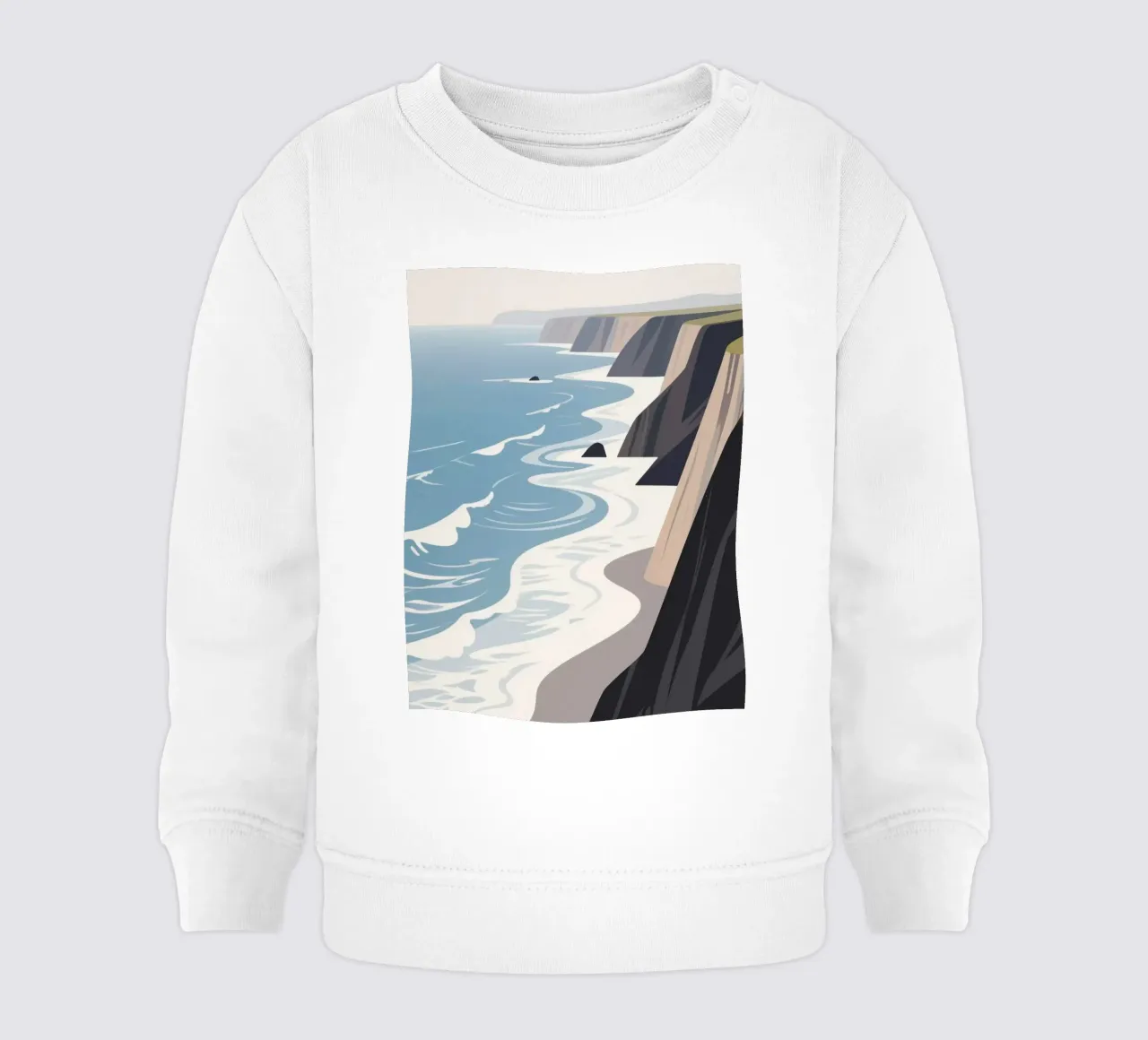 Ocean Clift felpa neonato da knowledge
