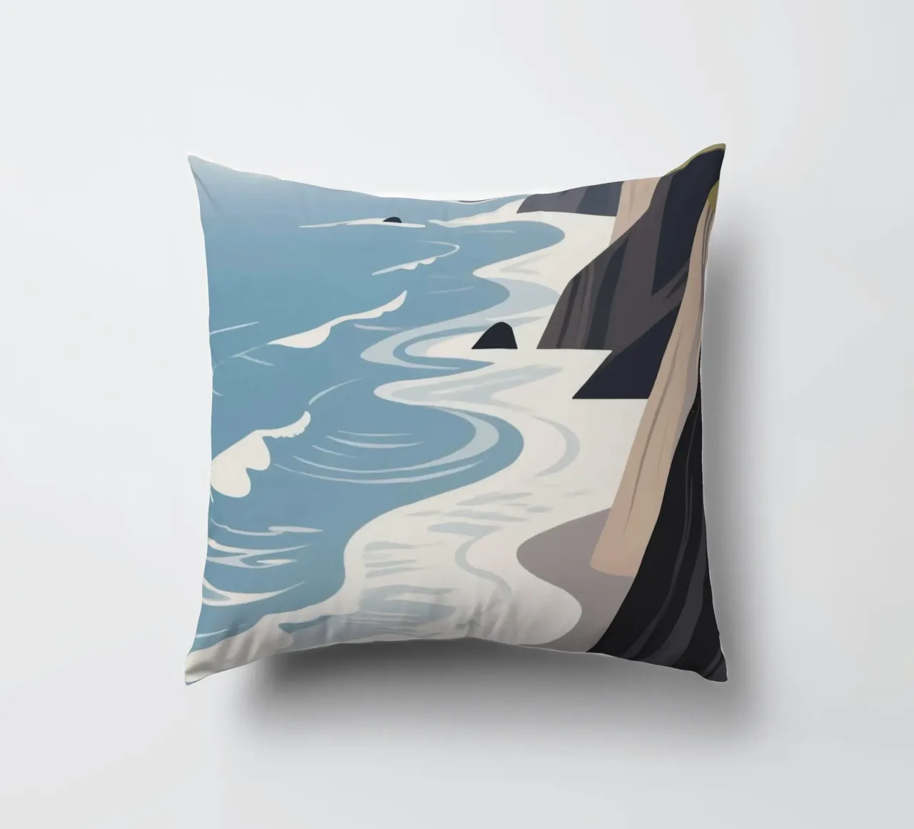 Ocean Clift cuscino da knowledge