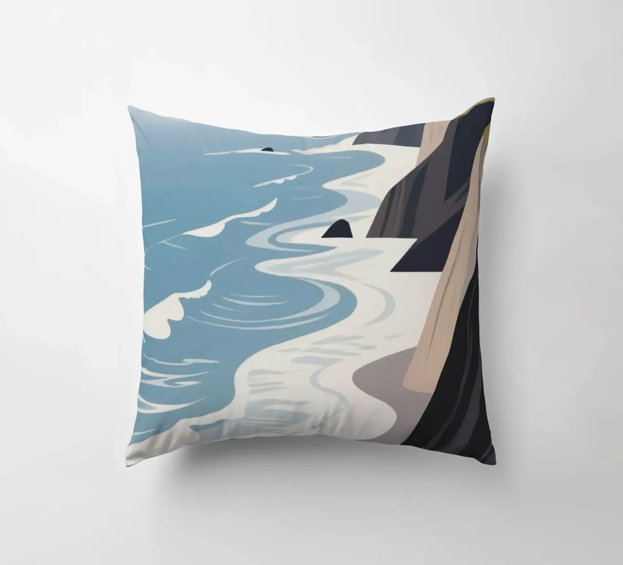 Ocean Clift cuscino da knowledge