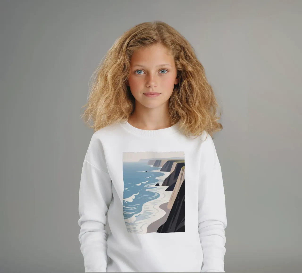 Ocean Clift felpa bambino da knowledge