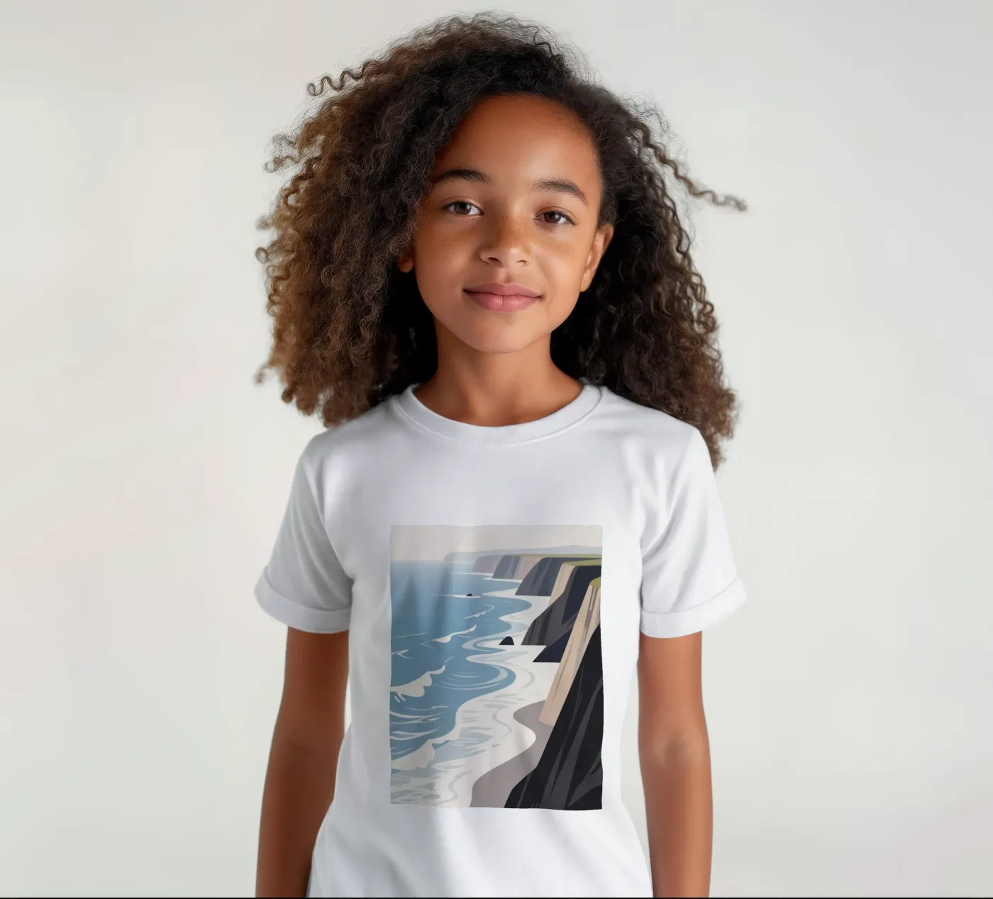 Ocean Clift t-shirt bambini da knowledge