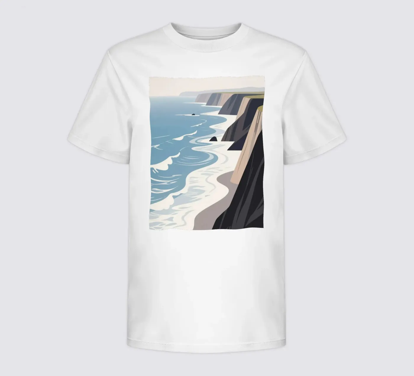 Ocean Clift t-shirt bambini da knowledge