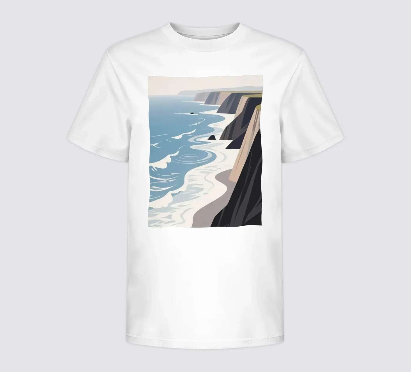 Ocean Clift t-shirt bambini da knowledge