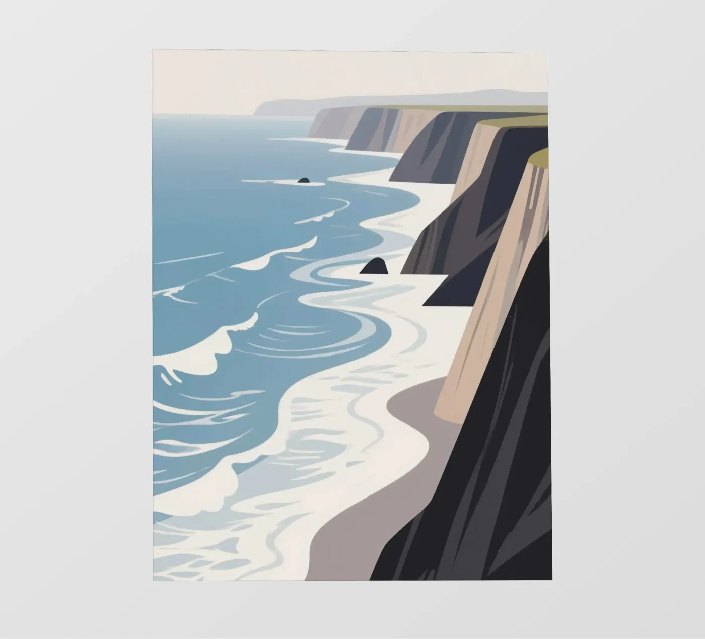 Ocean Clift pellicola backlit da knowledge