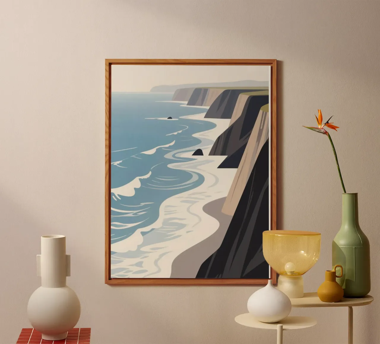 Ocean Clift alluminio dibond da knowledge
