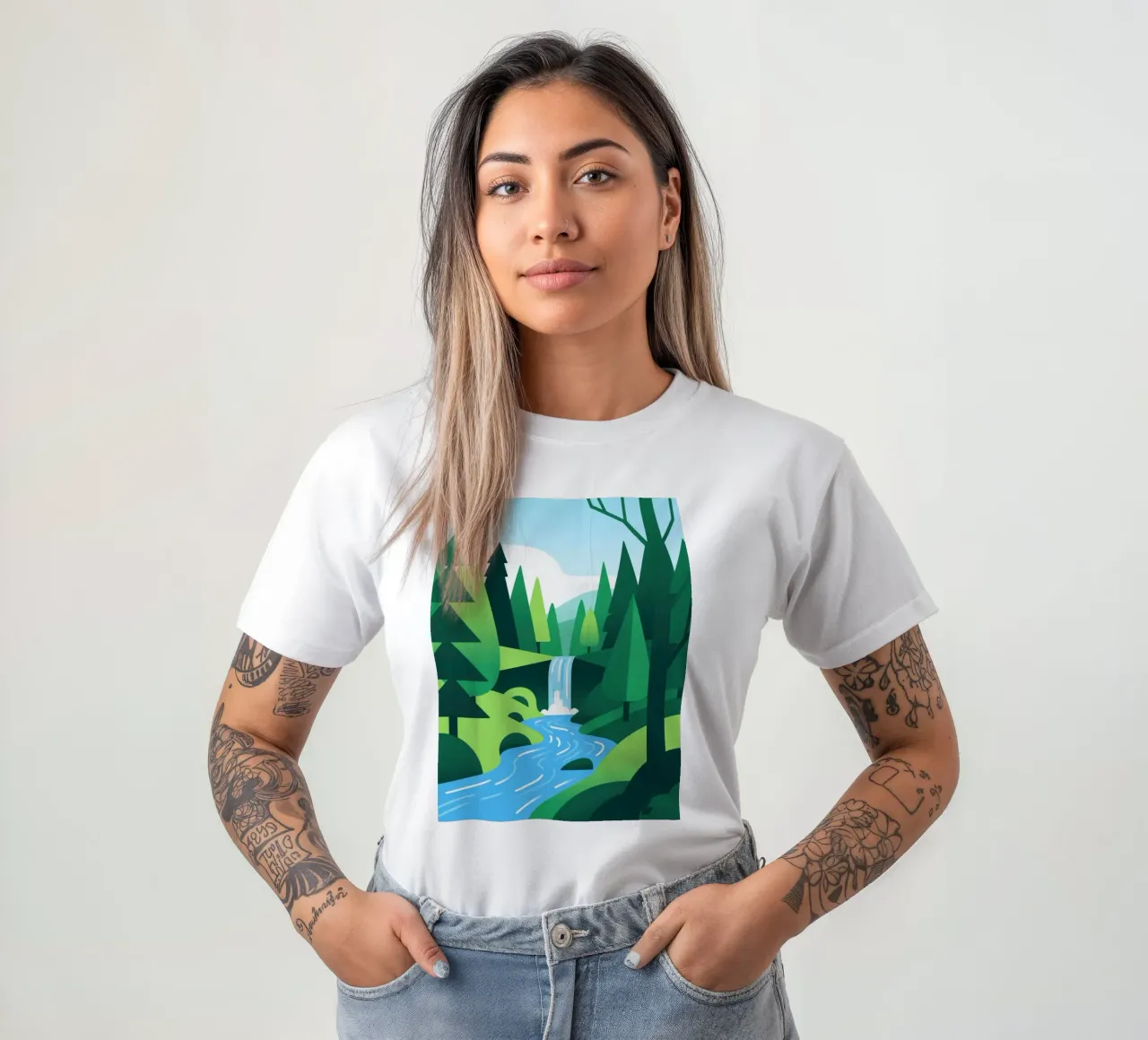 Foresta autunnale t-shirt da knowledge