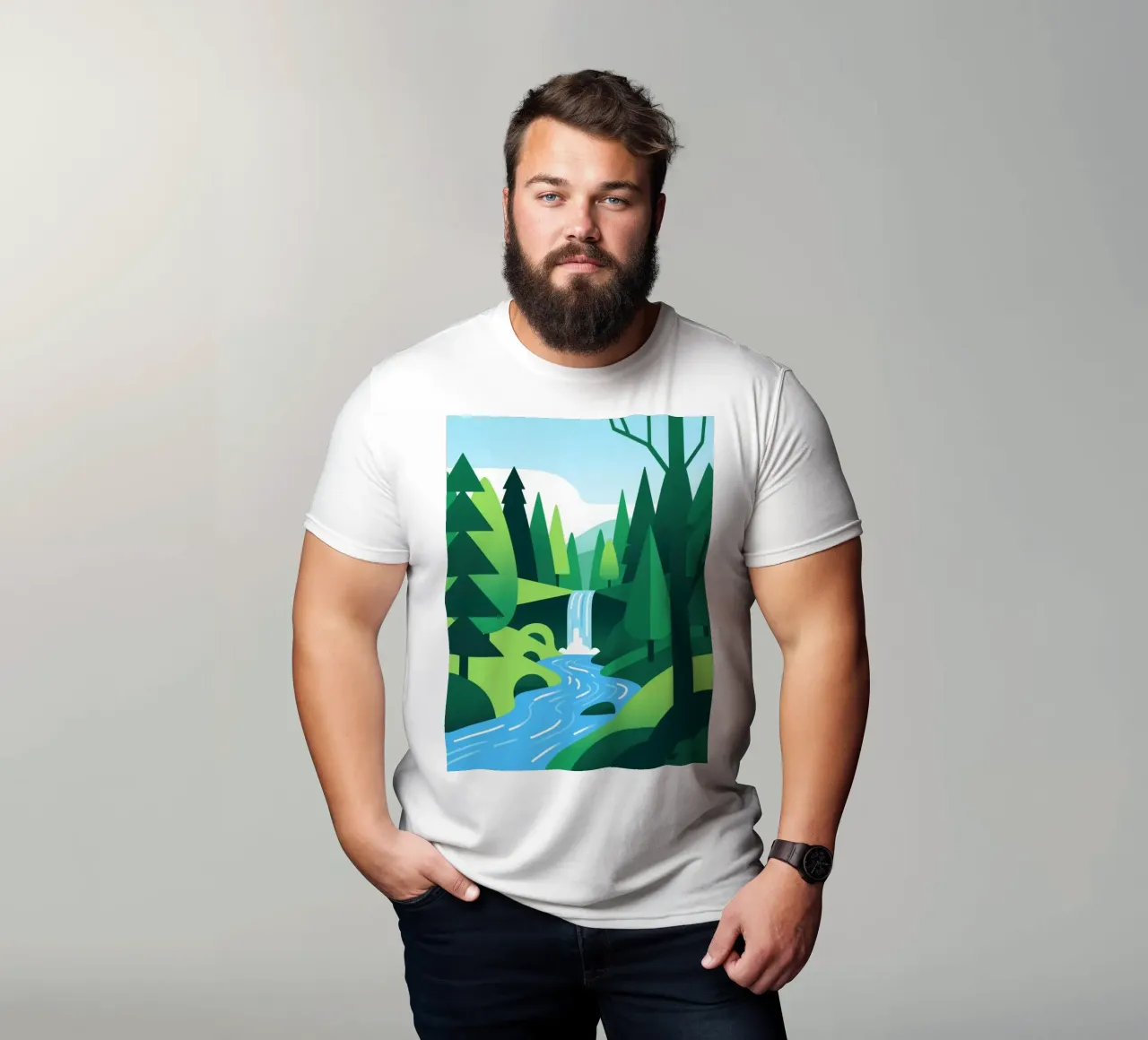 Foresta autunnale t-shirt da knowledge