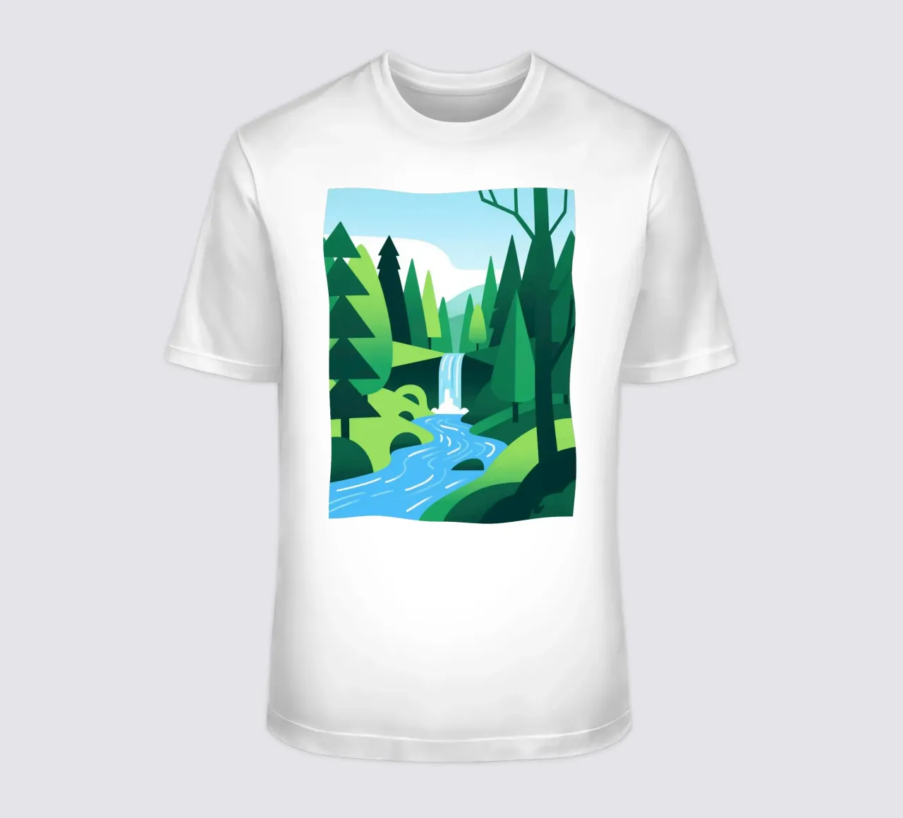 Foresta autunnale t-shirt da knowledge