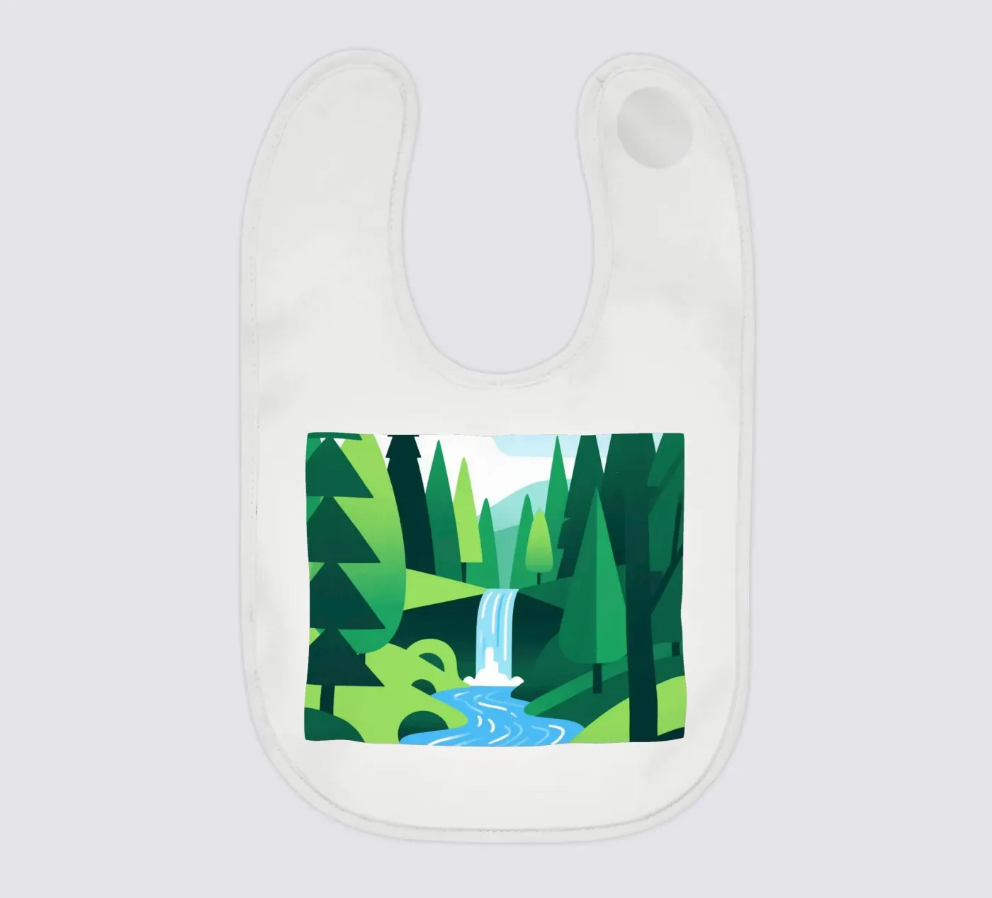 Fall Forest Babylätzchen von knowledge
