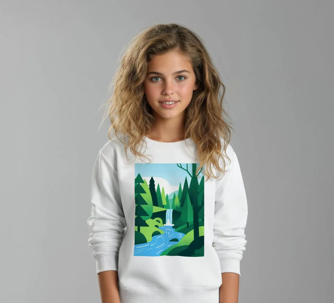 Foresta autunnale felpa bambino da knowledge