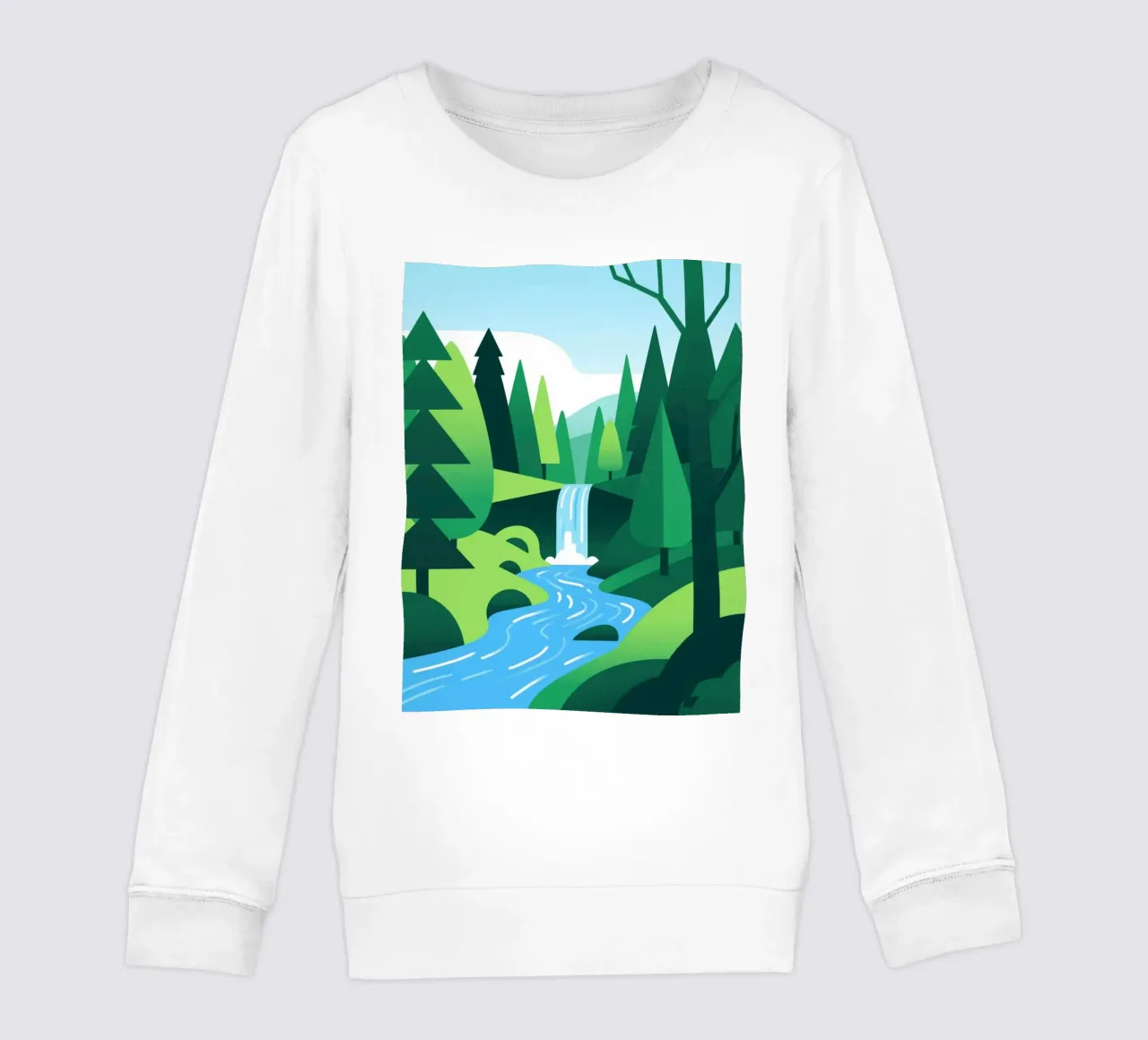 Foresta autunnale felpa bambino da knowledge