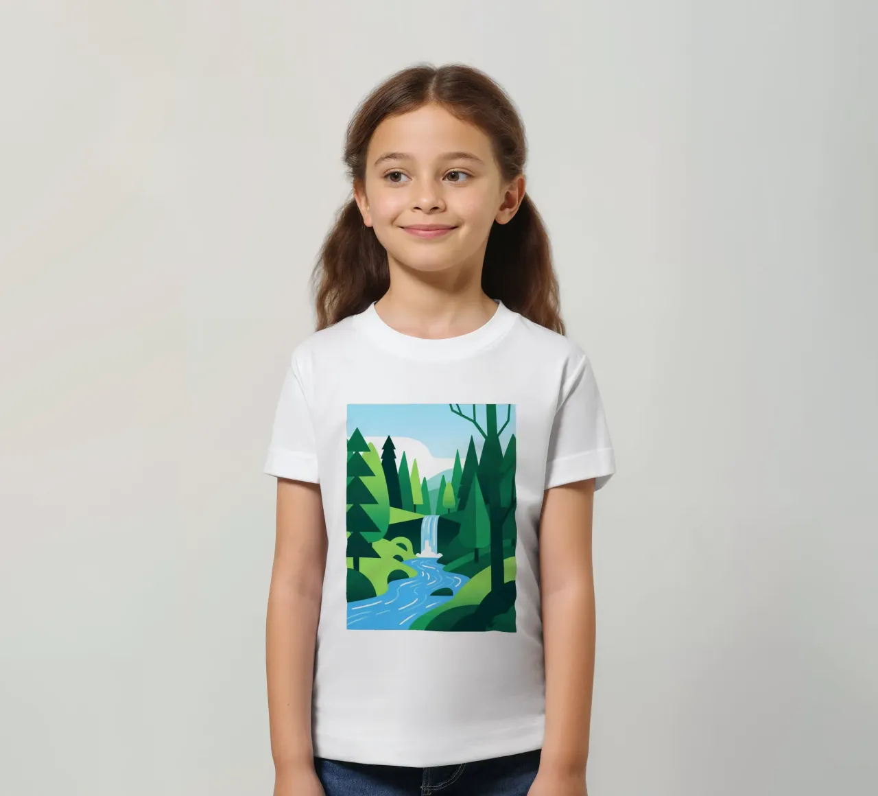 Foresta autunnale t-shirt bambini da knowledge