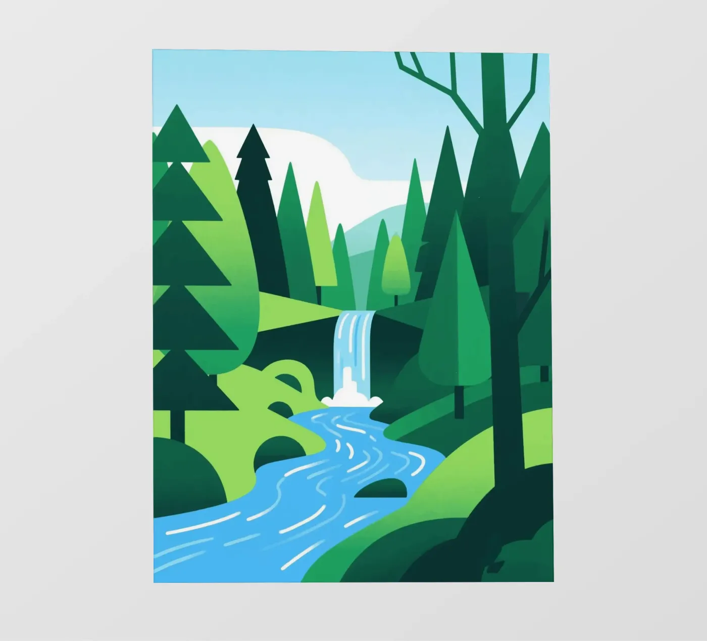 Fall Forest papier peint photo de knowledge