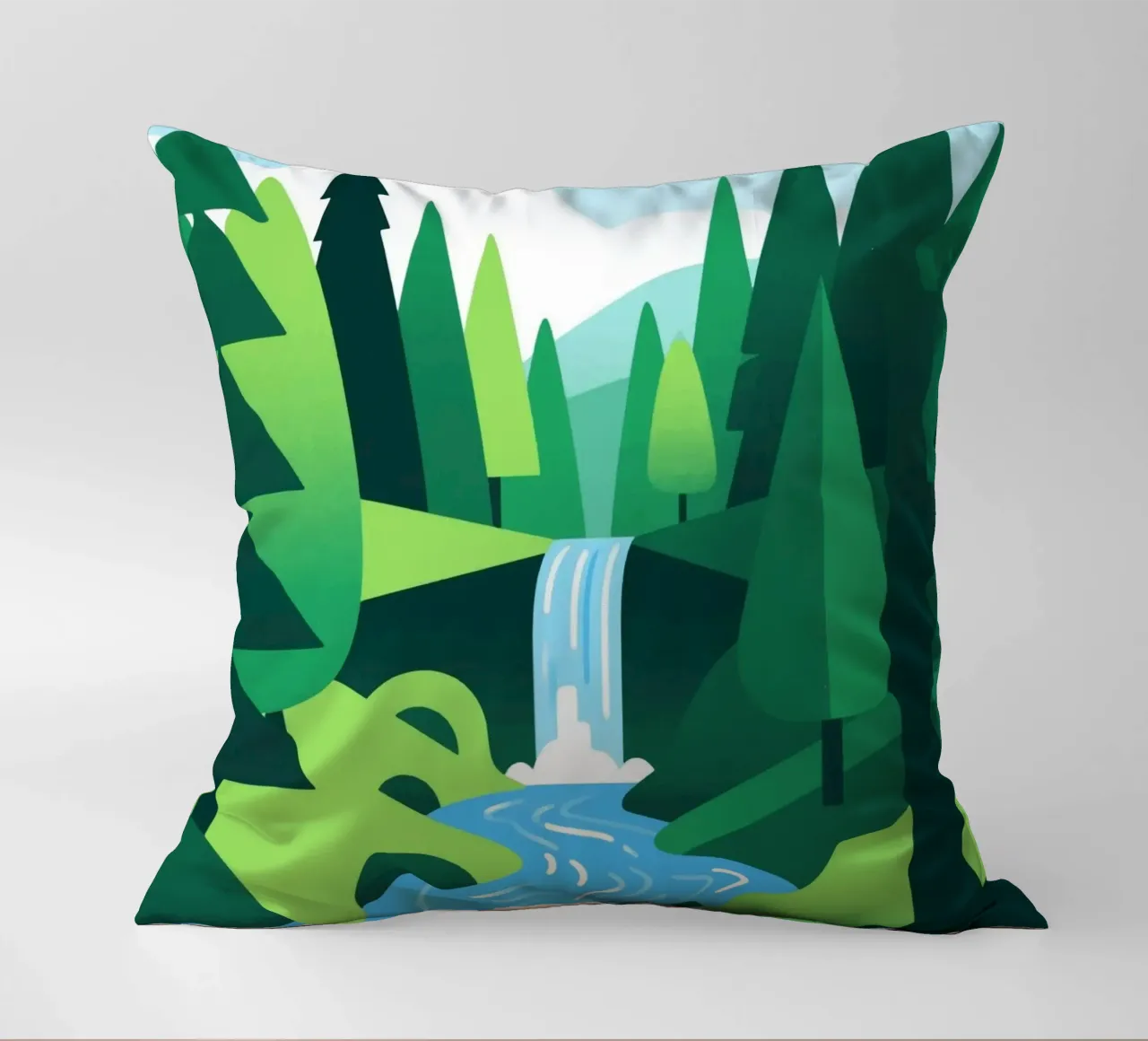 Foresta autunnale cuscino da knowledge