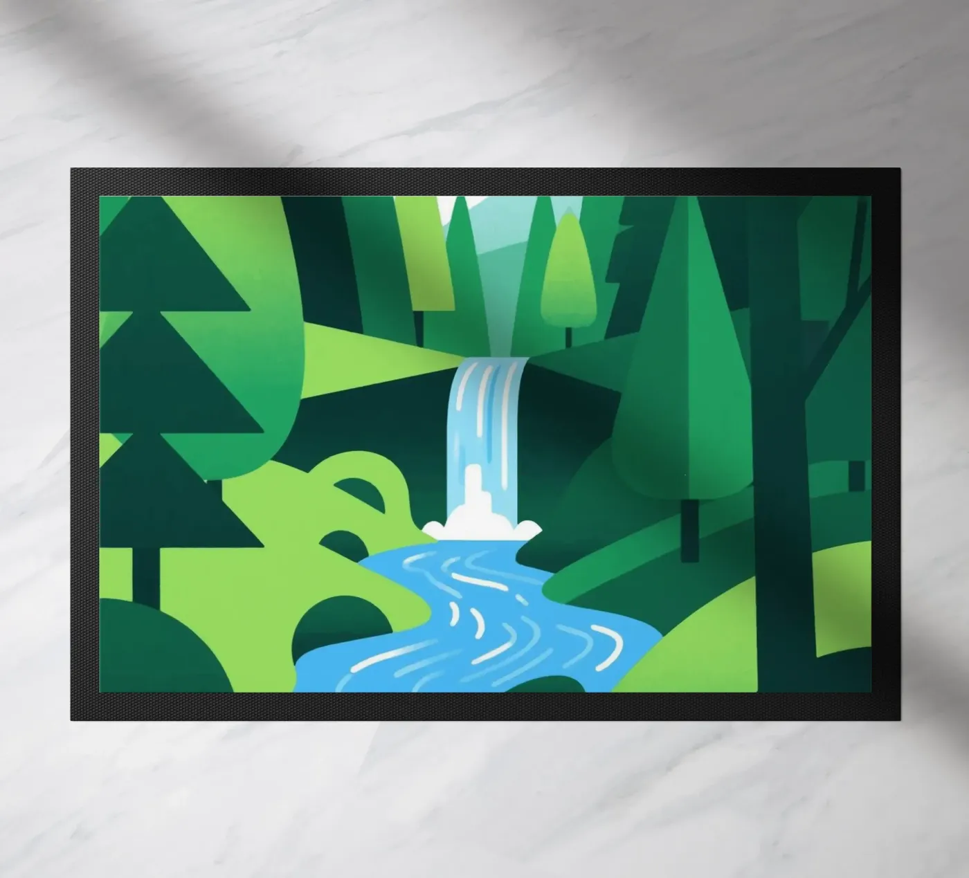 Fall Forest doormat by knowledge