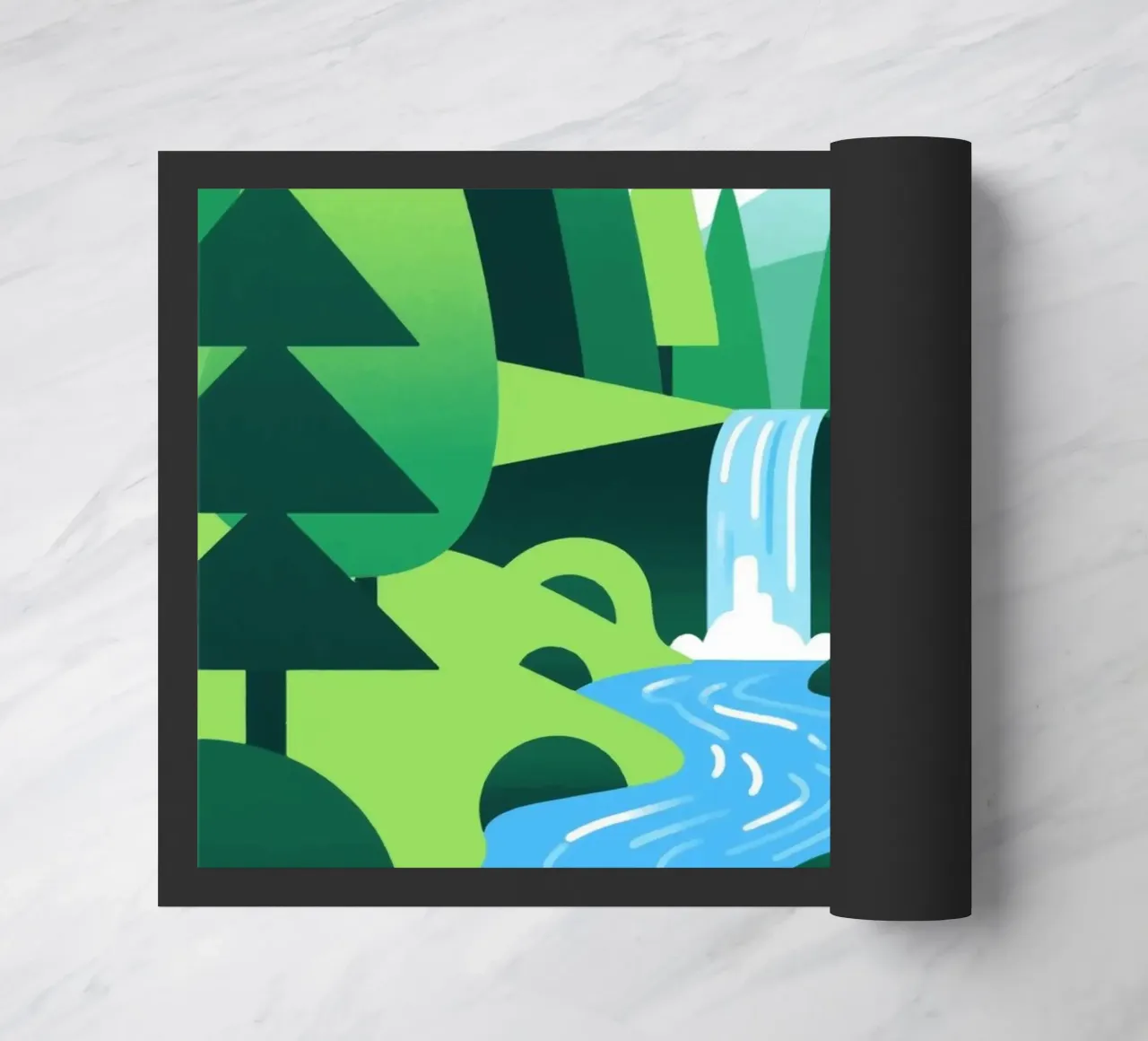 Fall Forest doormat by knowledge